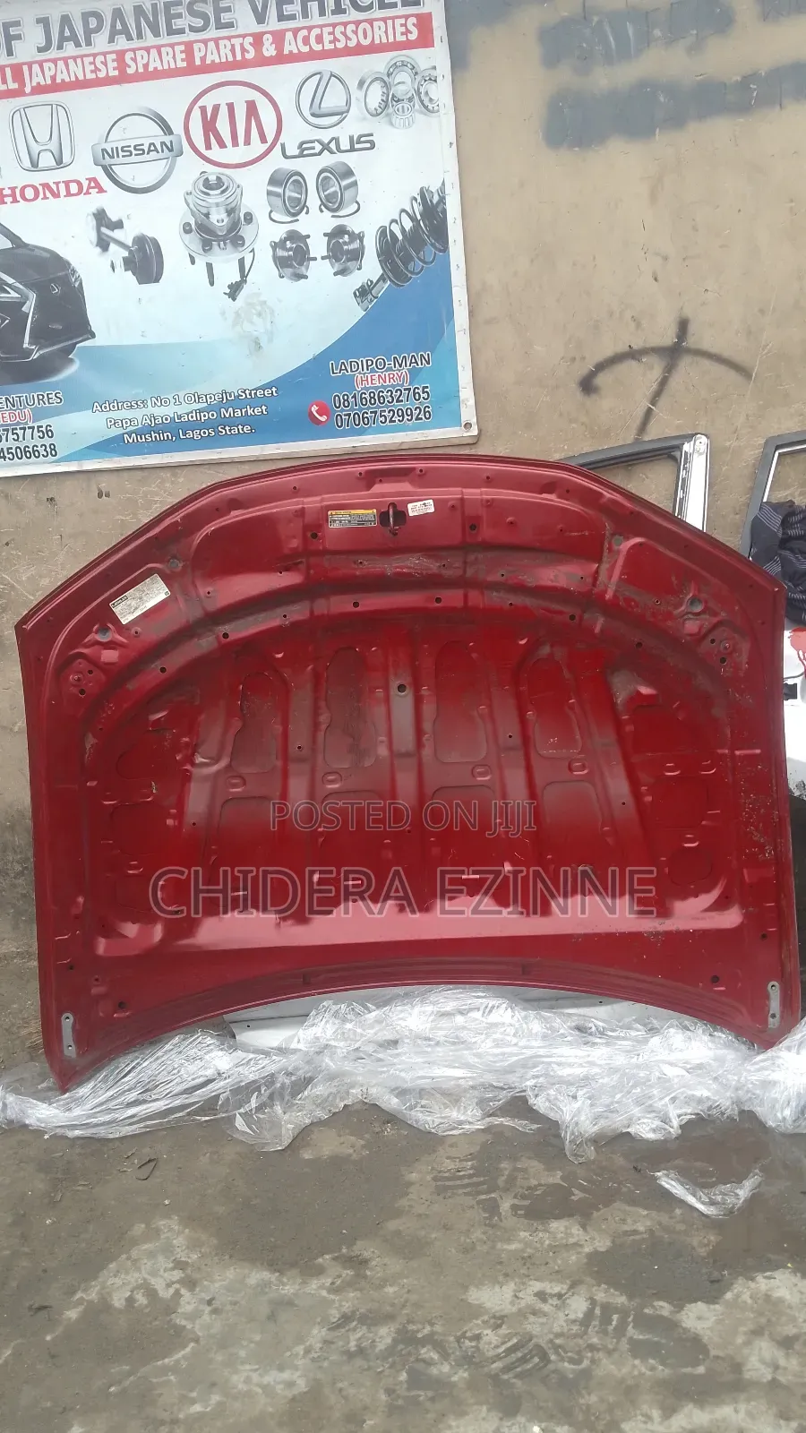 Lexus Es350 2017 Model Front Bonnet