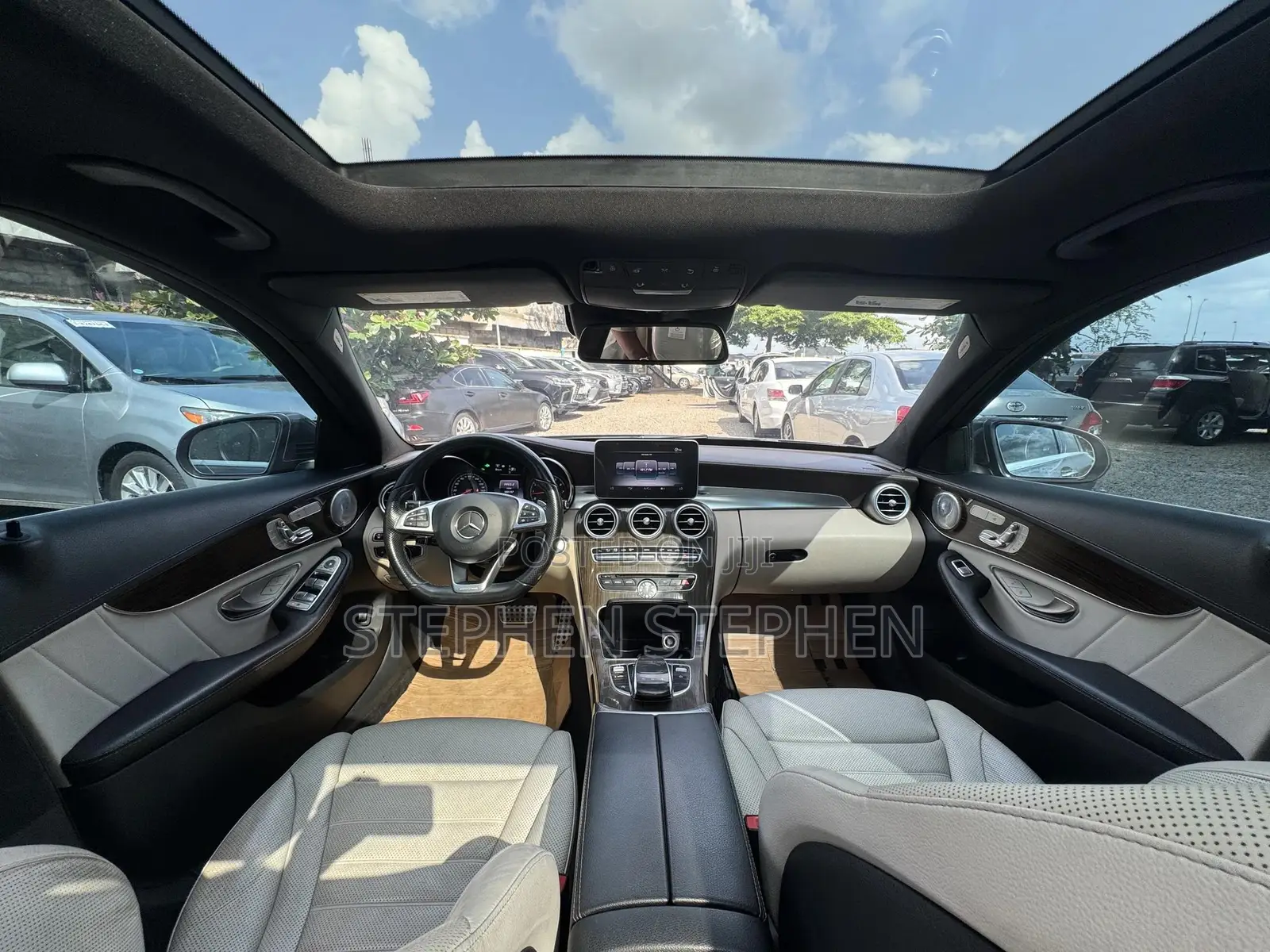 Mercedes-Benz C400 4Matic AWD Sedan (3.0L V6 7A) 2015 Gray