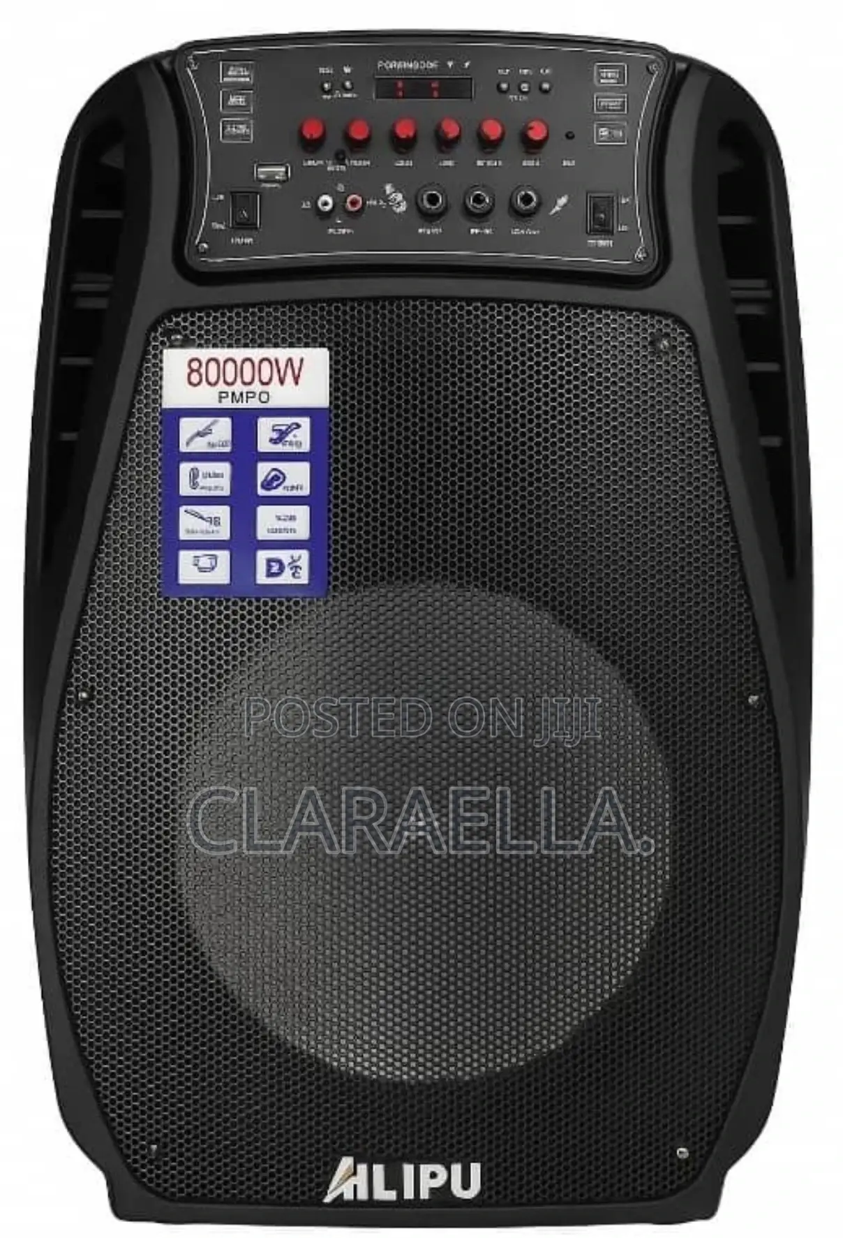Ailipu 15-Inch Rechargeable Pa Speaker, Model Sp-3510d.