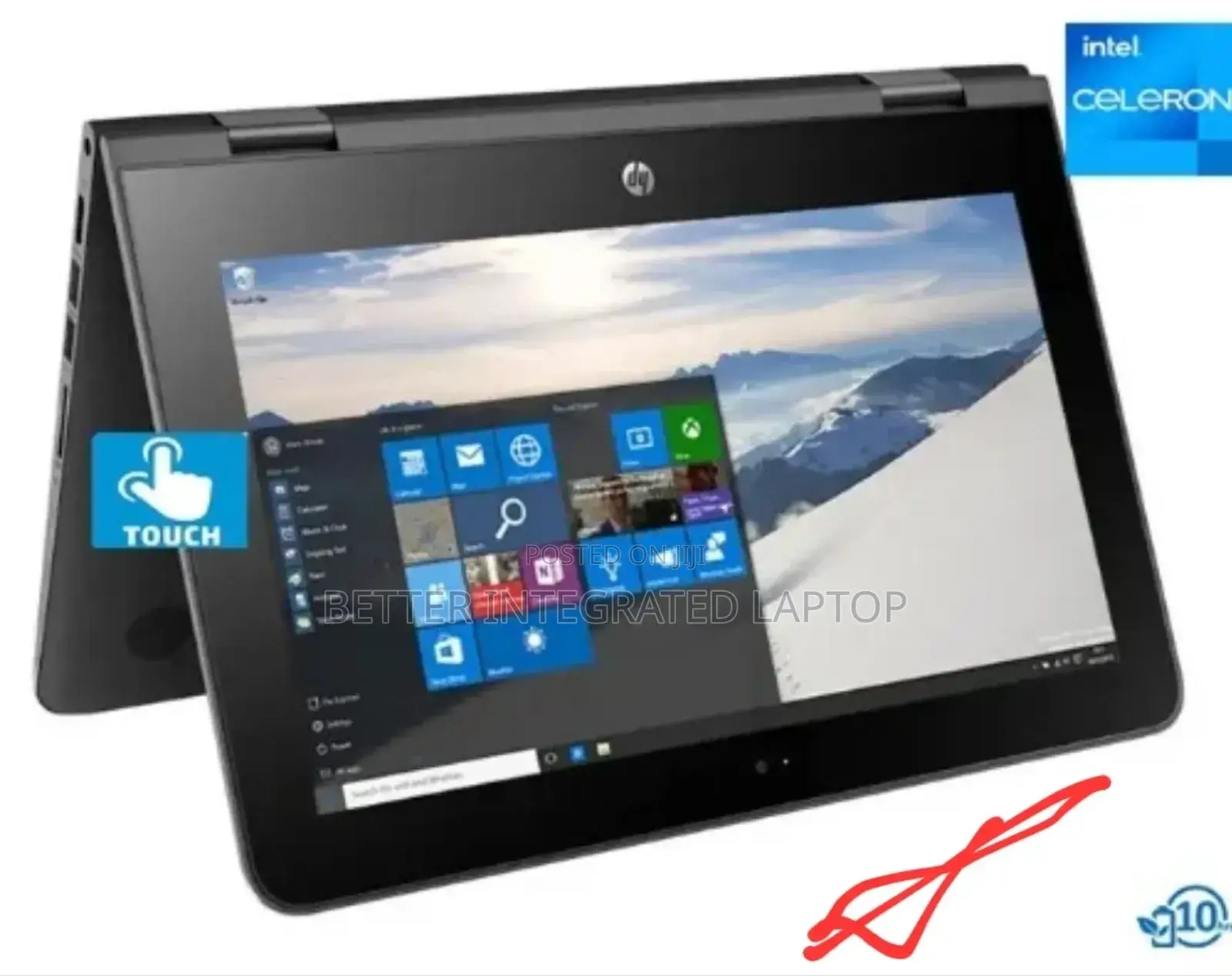 New Laptop HP Pro X2 410 G1 4GB Intel Celeron SSD 128GB