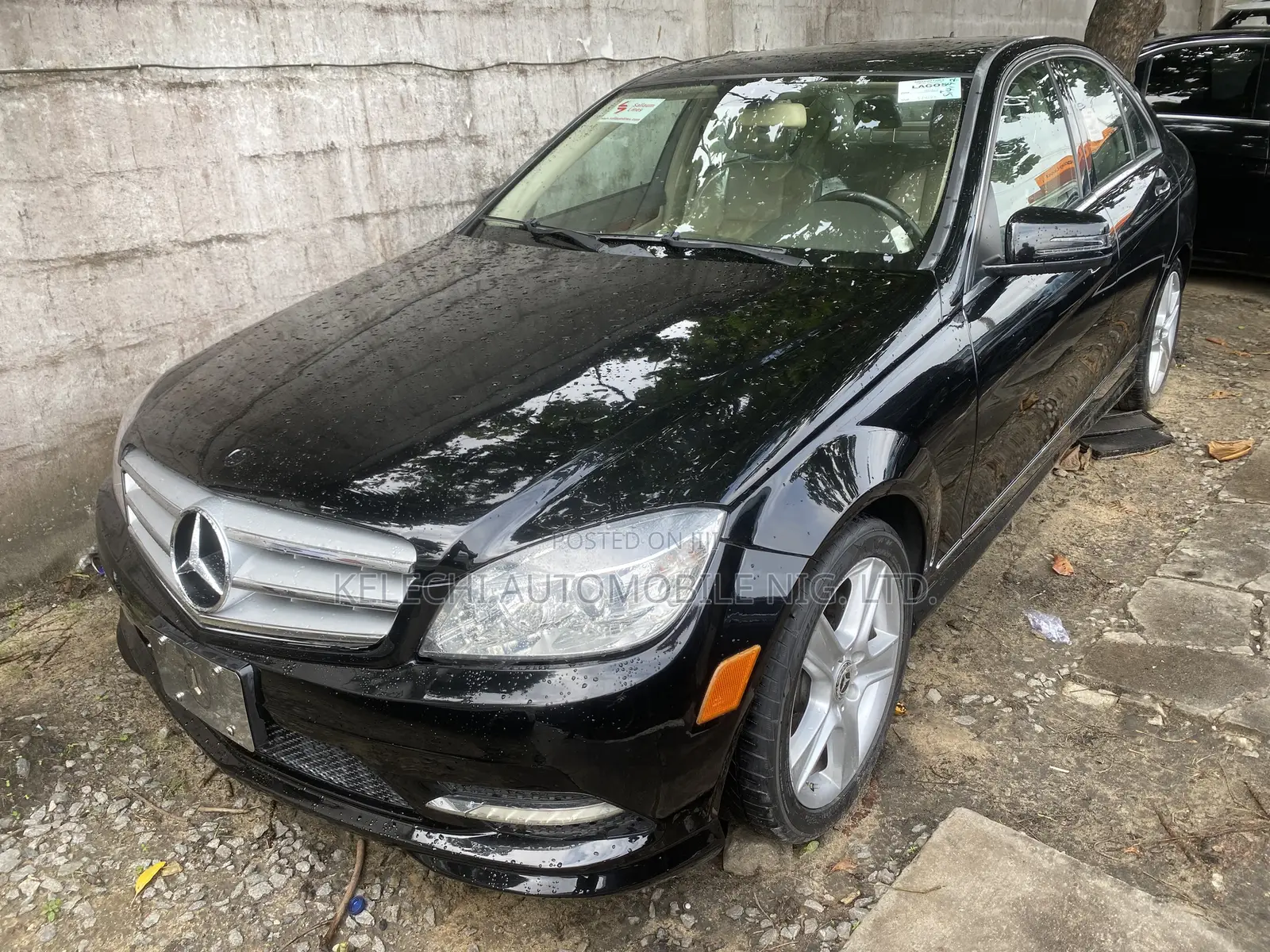 Mercedes-Benz C300 Luxury 4Matic Sedan AWD (3.0L 6cyl 7A) 2010 Black