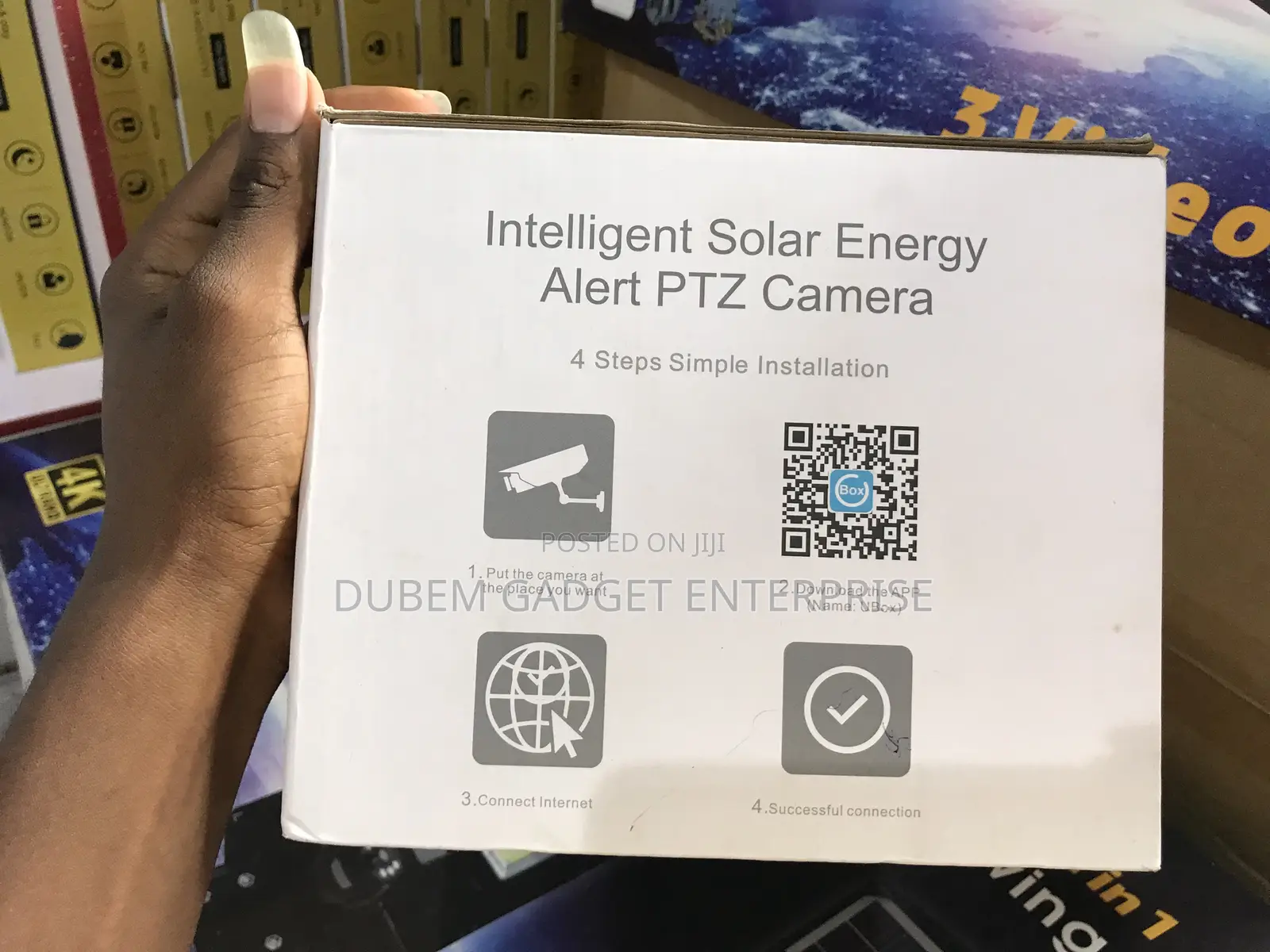 4g Solar PTZ Camera Single Lens