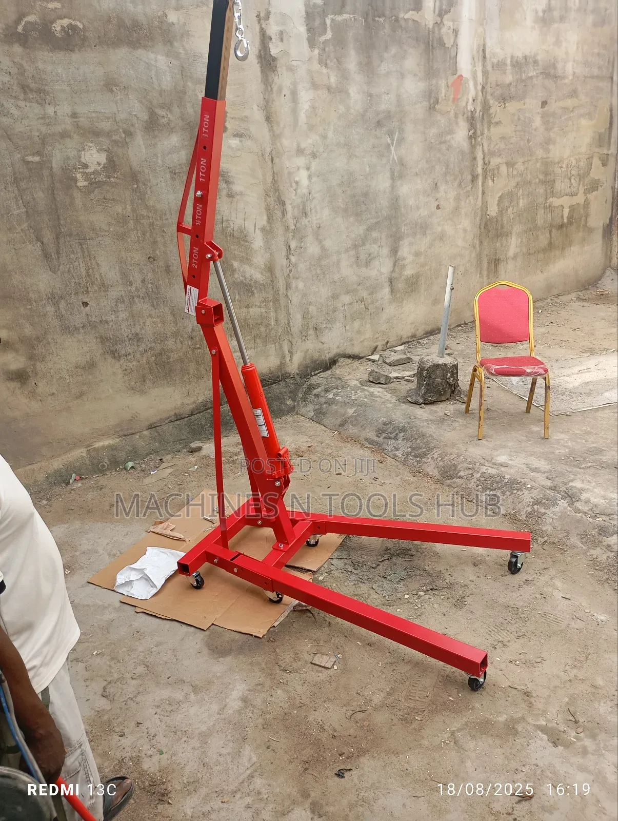 Car Engine Crane / Hydraulic Workshop Crane