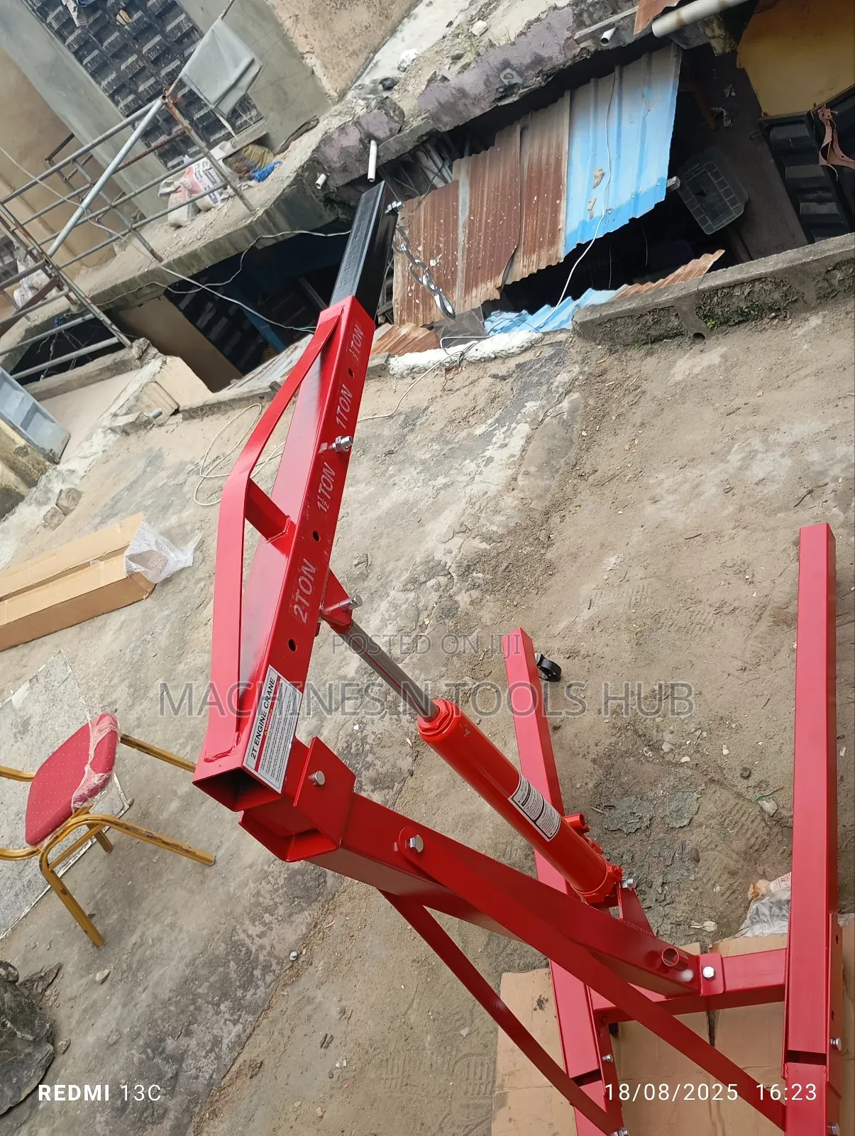 Car Engine Crane / Hydraulic Workshop Crane