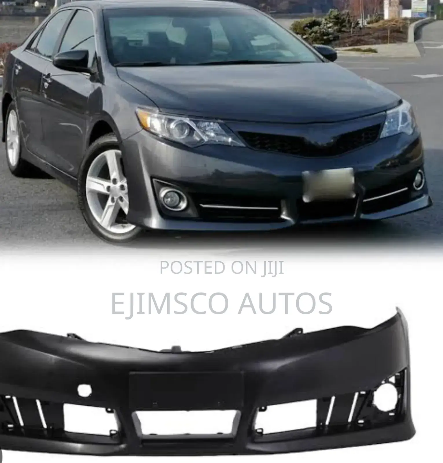 Front Bumper Camry 2013 Model