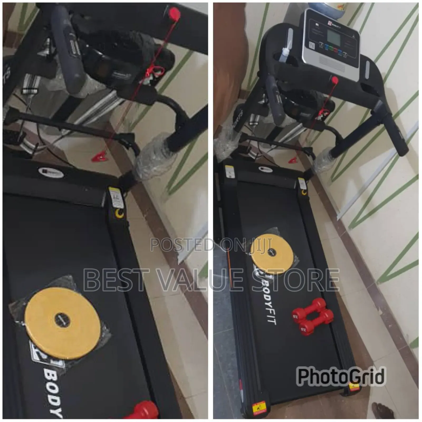 3hp Pro Sports Bodyfit Treadmill With Accessories