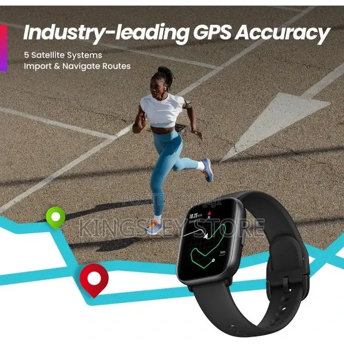 Amazfit Active Smart Watch Ai Fitness Tracker Sleep Coach, Gps