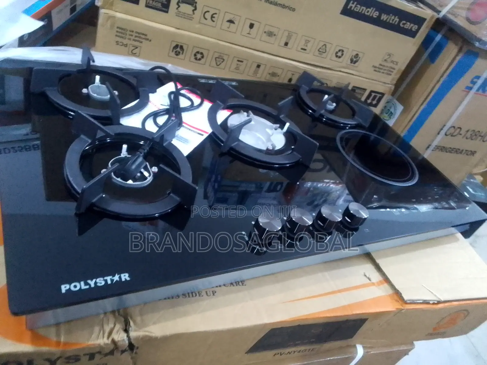 Polystar 4 Gas + 1 Electric Hob – Home Kitchen