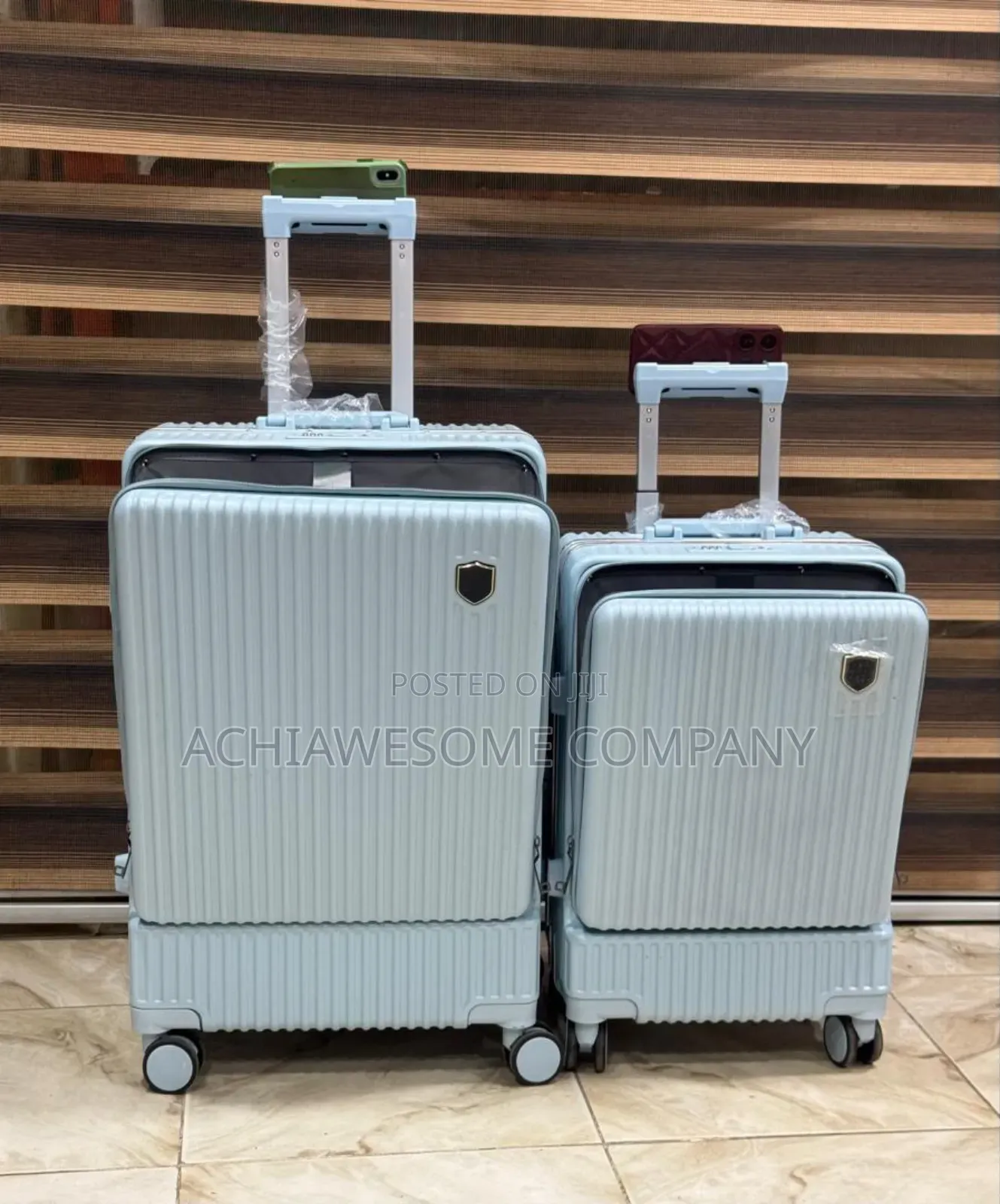 2in1 Celebrity Luggage With Usb Cable And Laptop Space