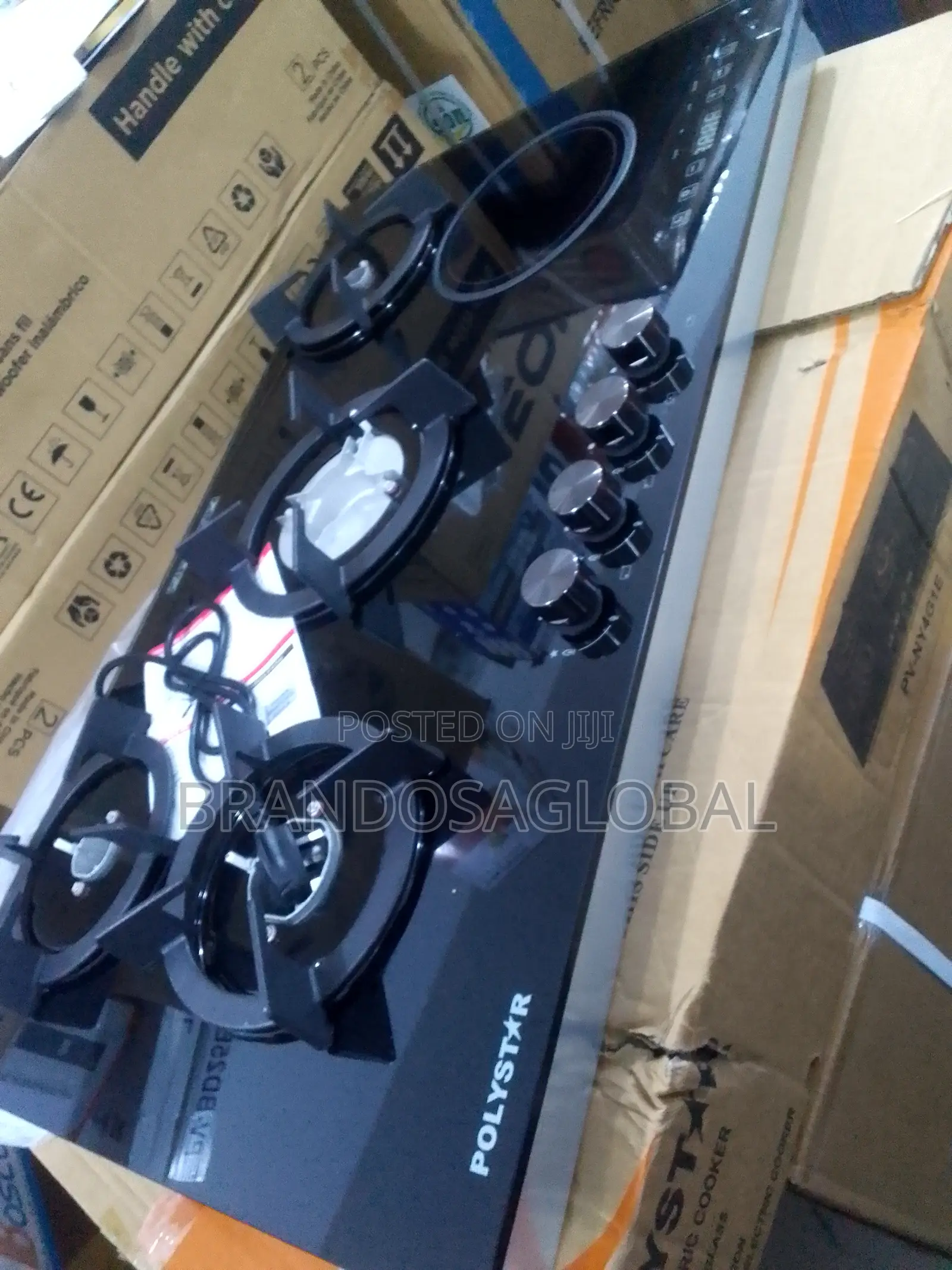 Polystar Pv_ny4g1e – Stylish Built-in Gas Hob