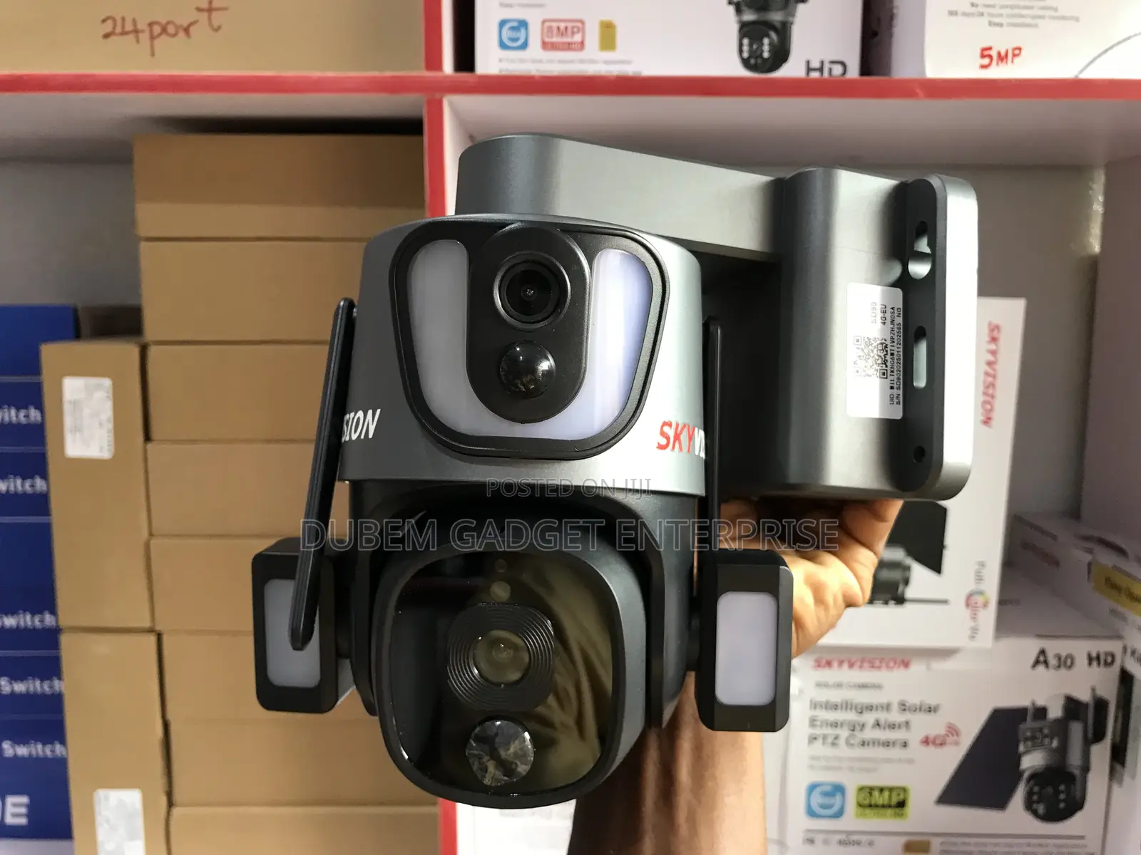 High Quality Ubox Solar PTZ Camer 