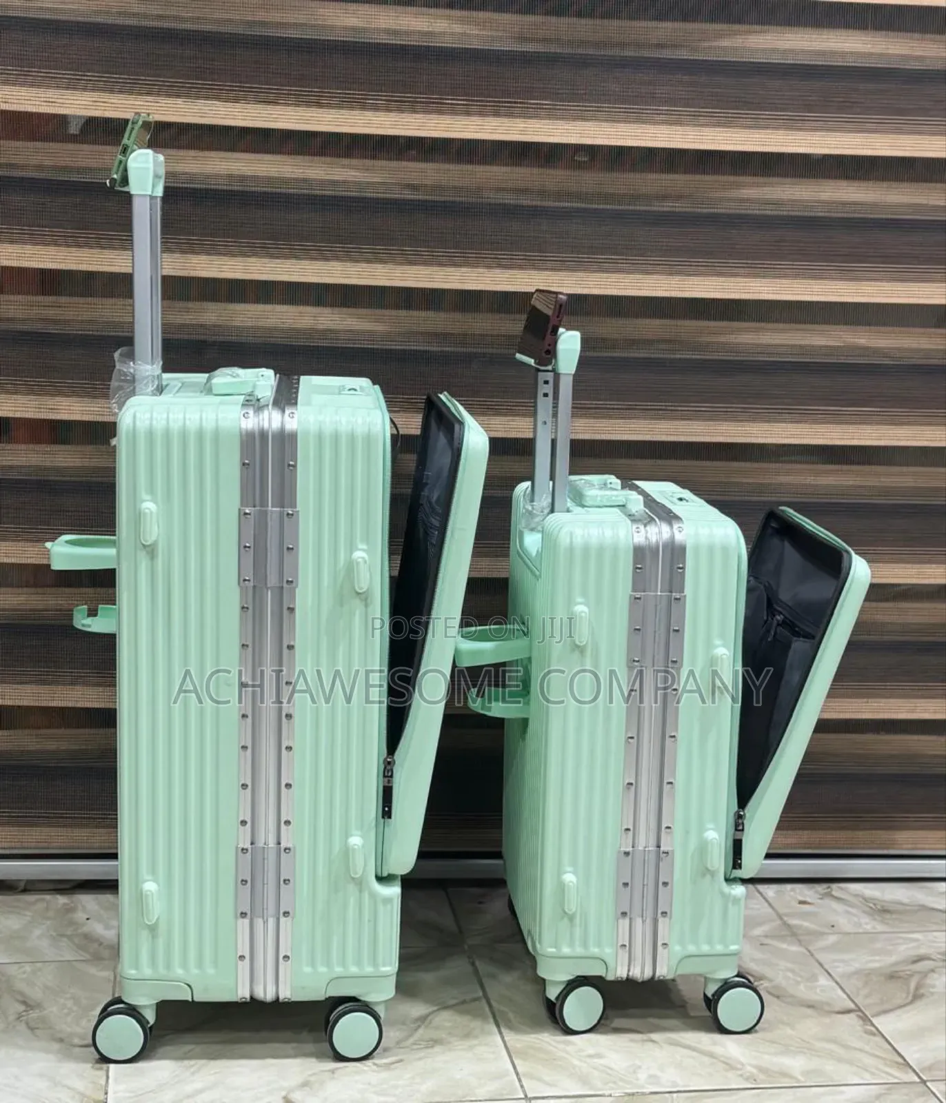 2in1 Designer Luggage With Laptop Space And Usb Port