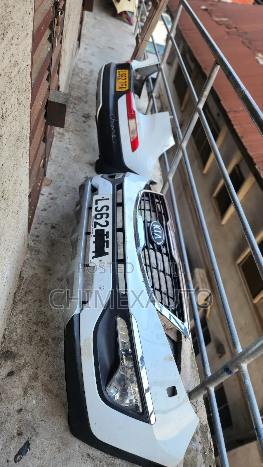 Complete Front and Back Bumper Replacement for Kia Sportage 2014 2015