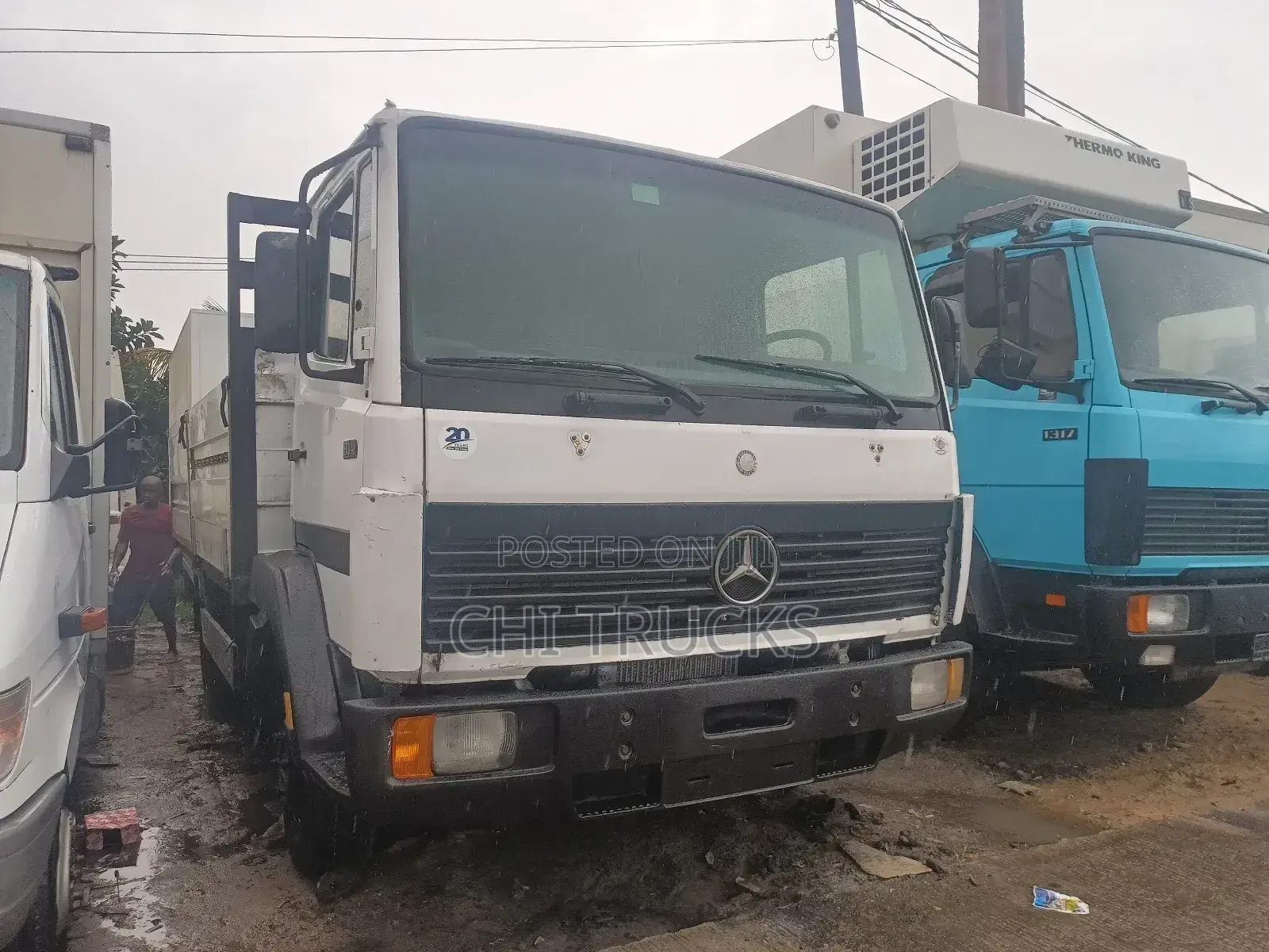 Mercedes Benz Direct German 814 Pickup Truck Short Chassis 7tonnes