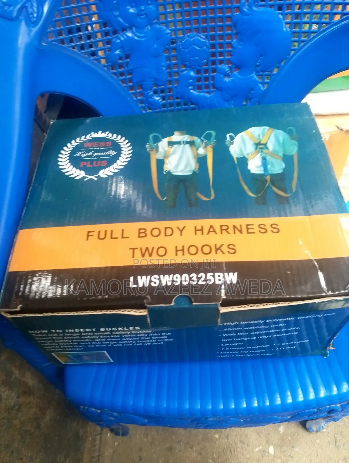 Full Body Harness Two Hooks Best Quality