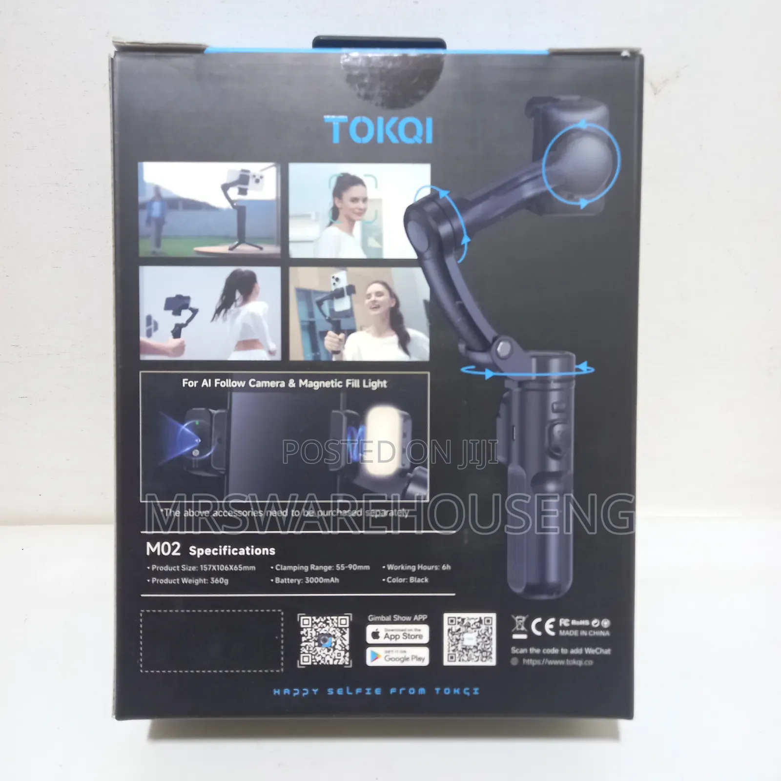 Tokqi Mo2 3-Axis Gimbal Stabilizer