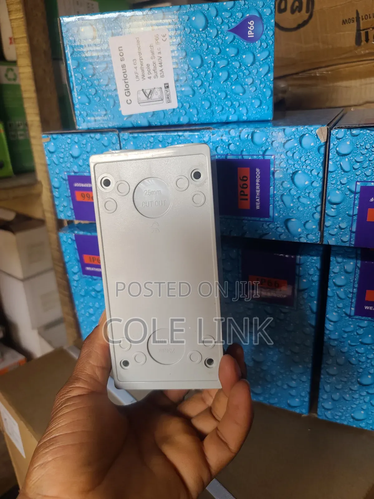 Isolation Switch 63a 4pole Weatherproof Surface Switch Ip66
