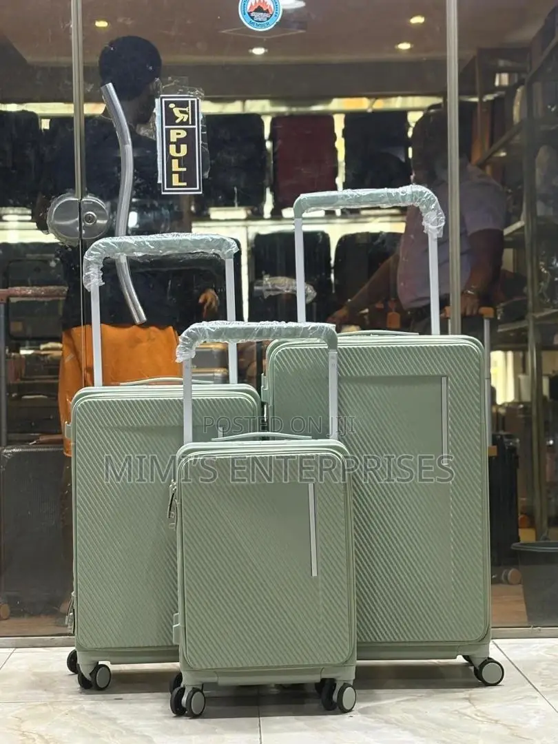 Luxury Rubber Luggage Set
