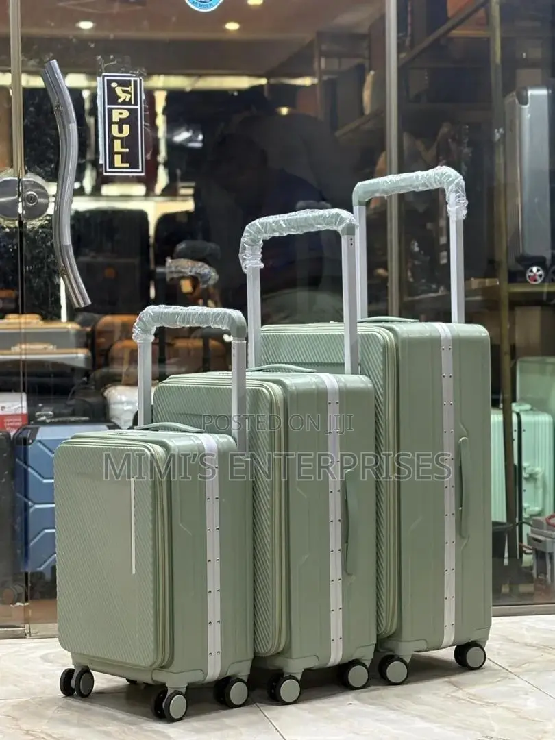 Luxury Rubber Luggage Set