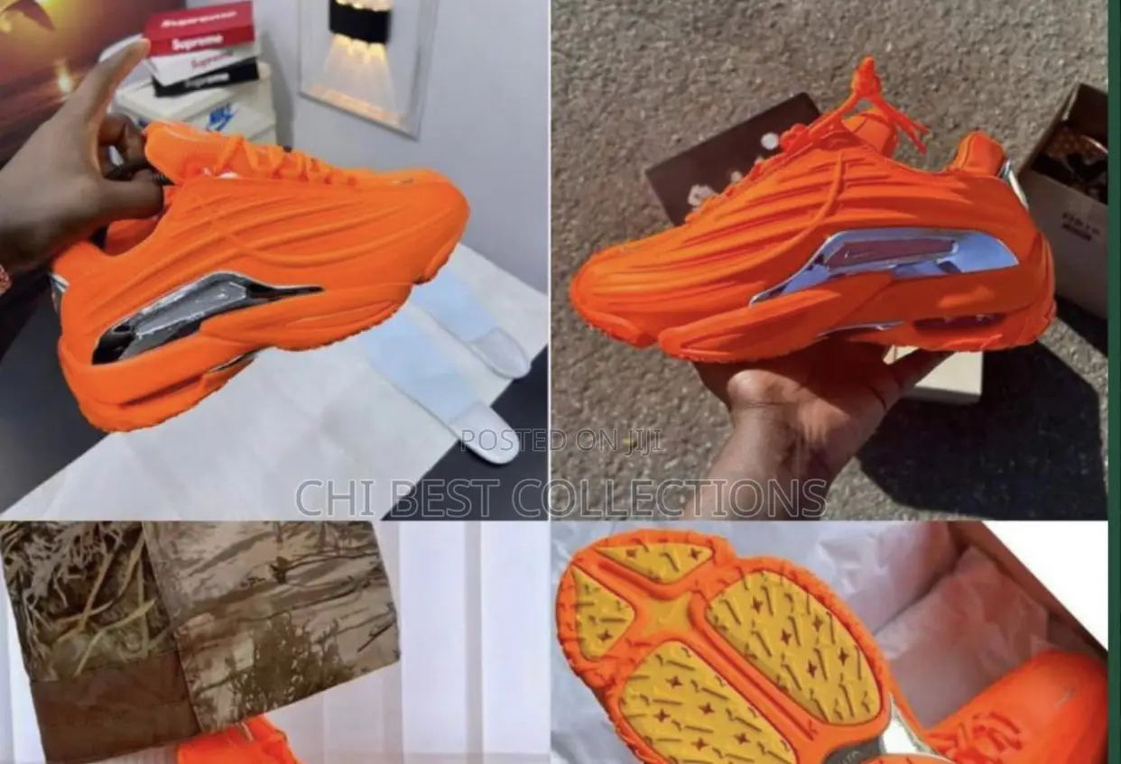 2025 Drake’S Nocta X Nike Hot Step 2 Eggplant Sneakers Orange Color“.