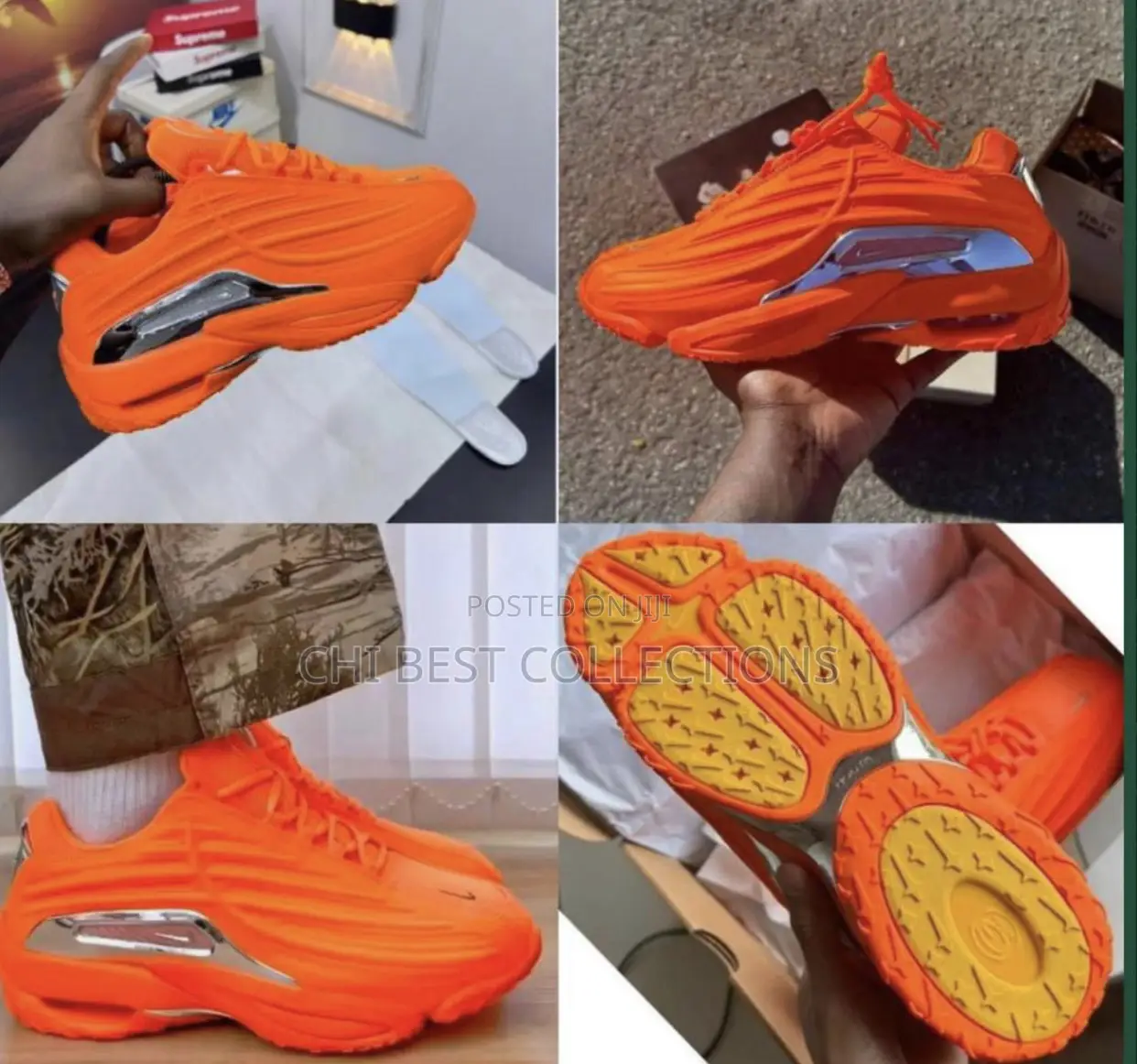 2025 Drake’S Nocta X Nike Hot Step 2 Eggplant Sneakers Orange Color“.