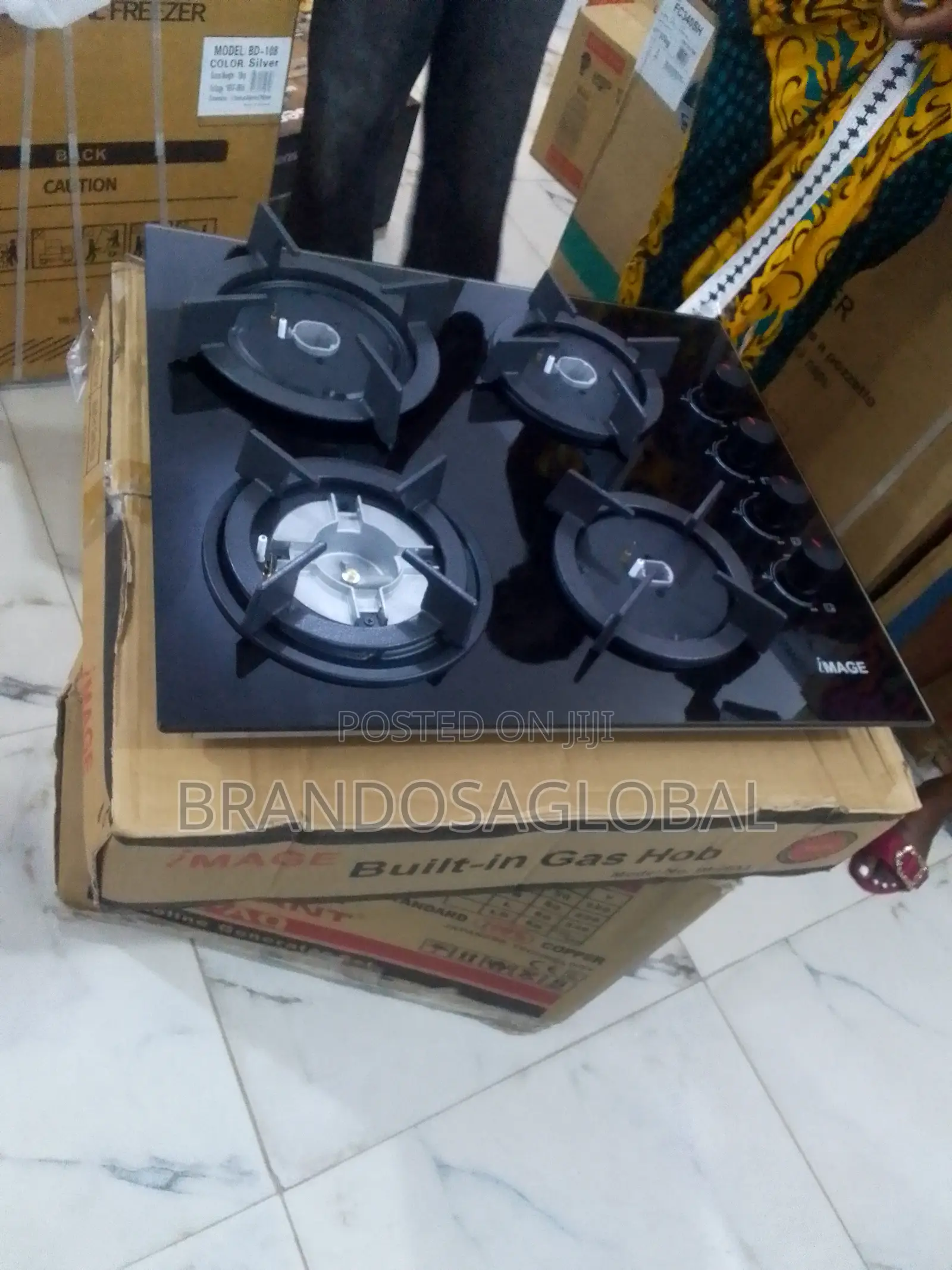 New Image Gas Hob – Easy to Clean Surface