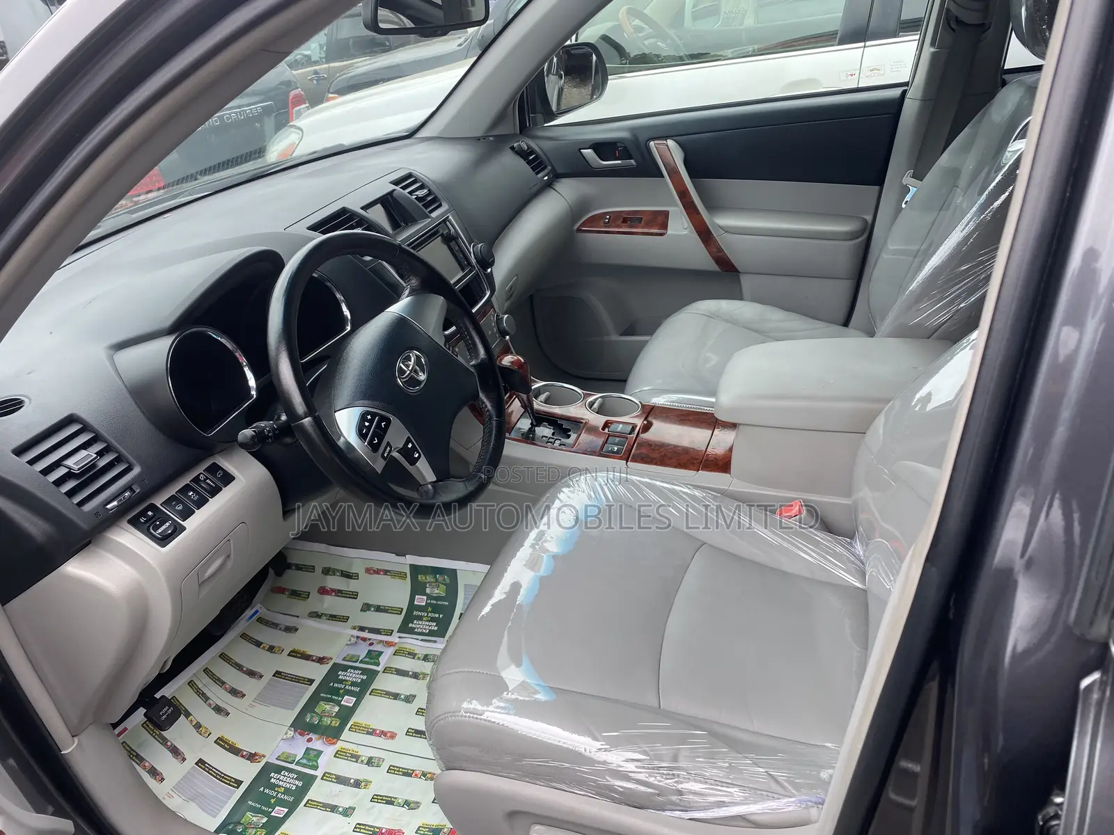 Toyota Highlander Limited 2012 Gray