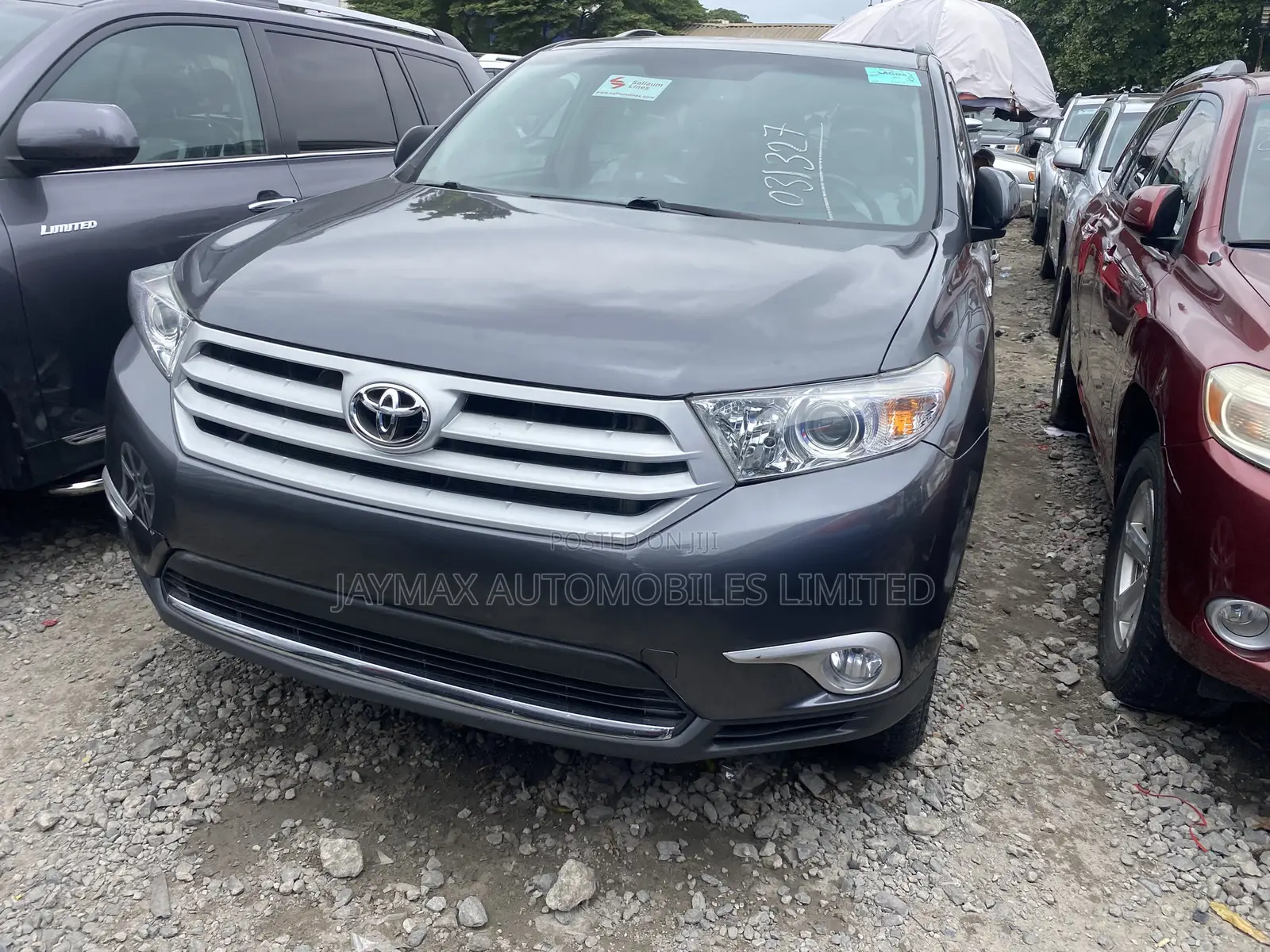 Toyota Highlander Limited 2012 Gray