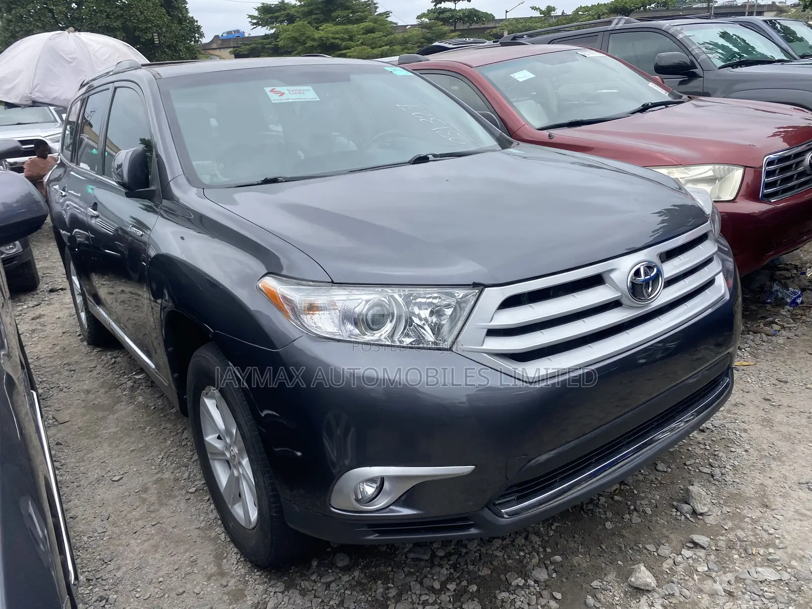 Toyota Highlander Limited 2012 Gray