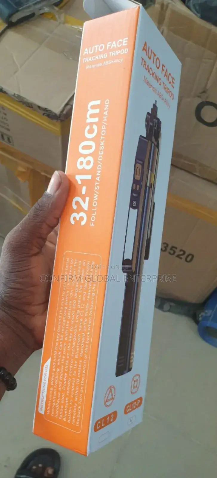 Auto Face Tracking Tripod Cl12 Cl12-P