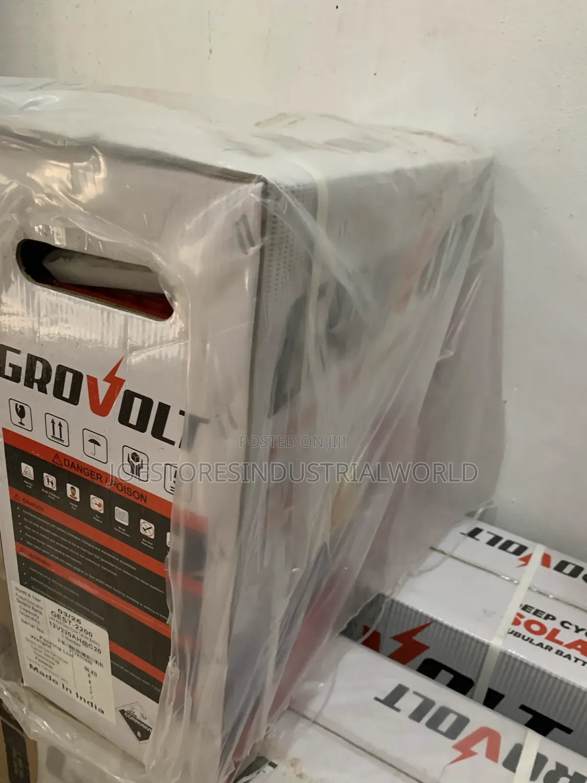 Grovolt Tubular Battery 220ah