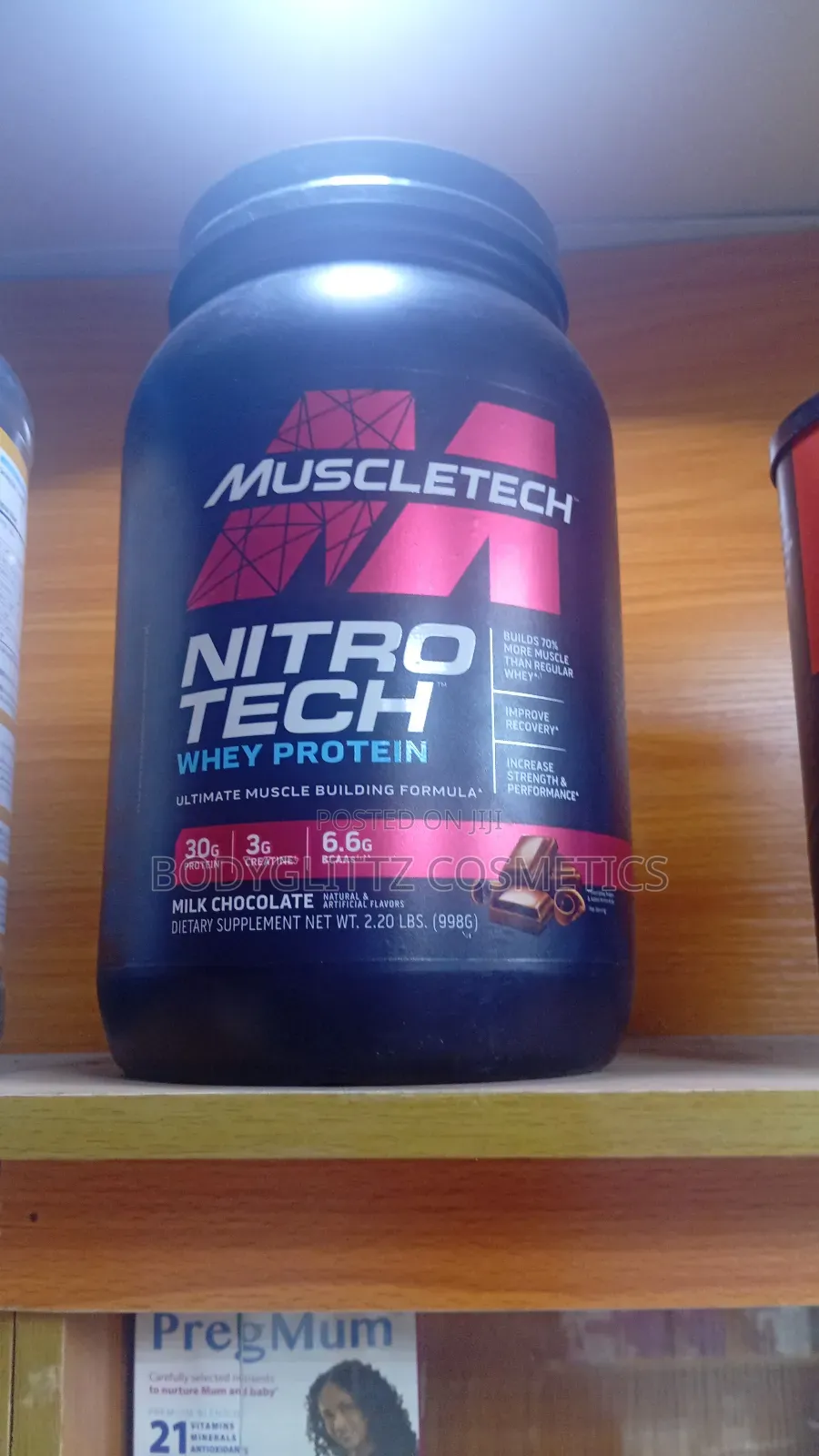 Muscletech Nitro Tech Whey Protein Powder