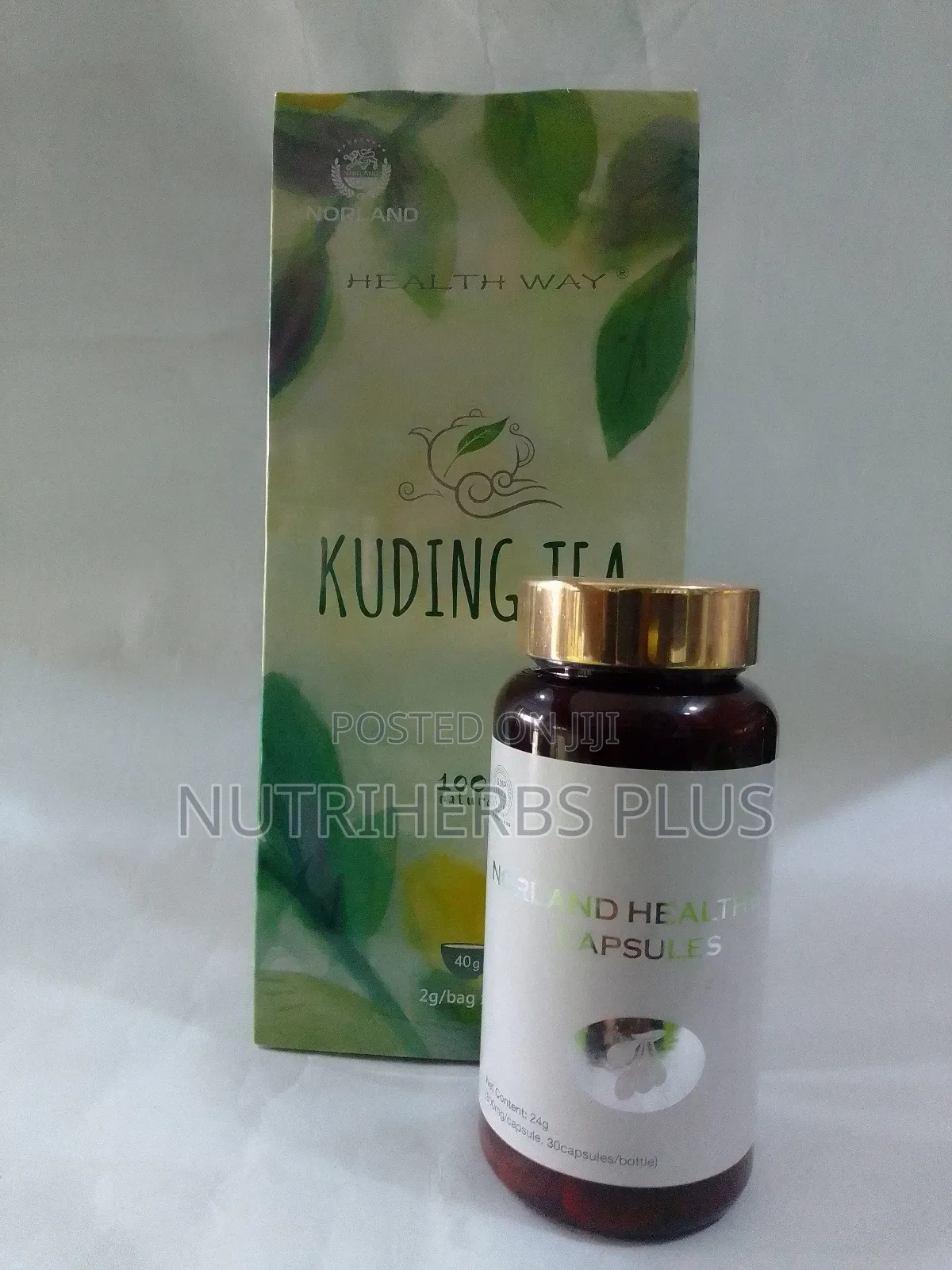Norland Healthway Capsule+Norland Healthway Kuding Tea for Dia-Be-Tes