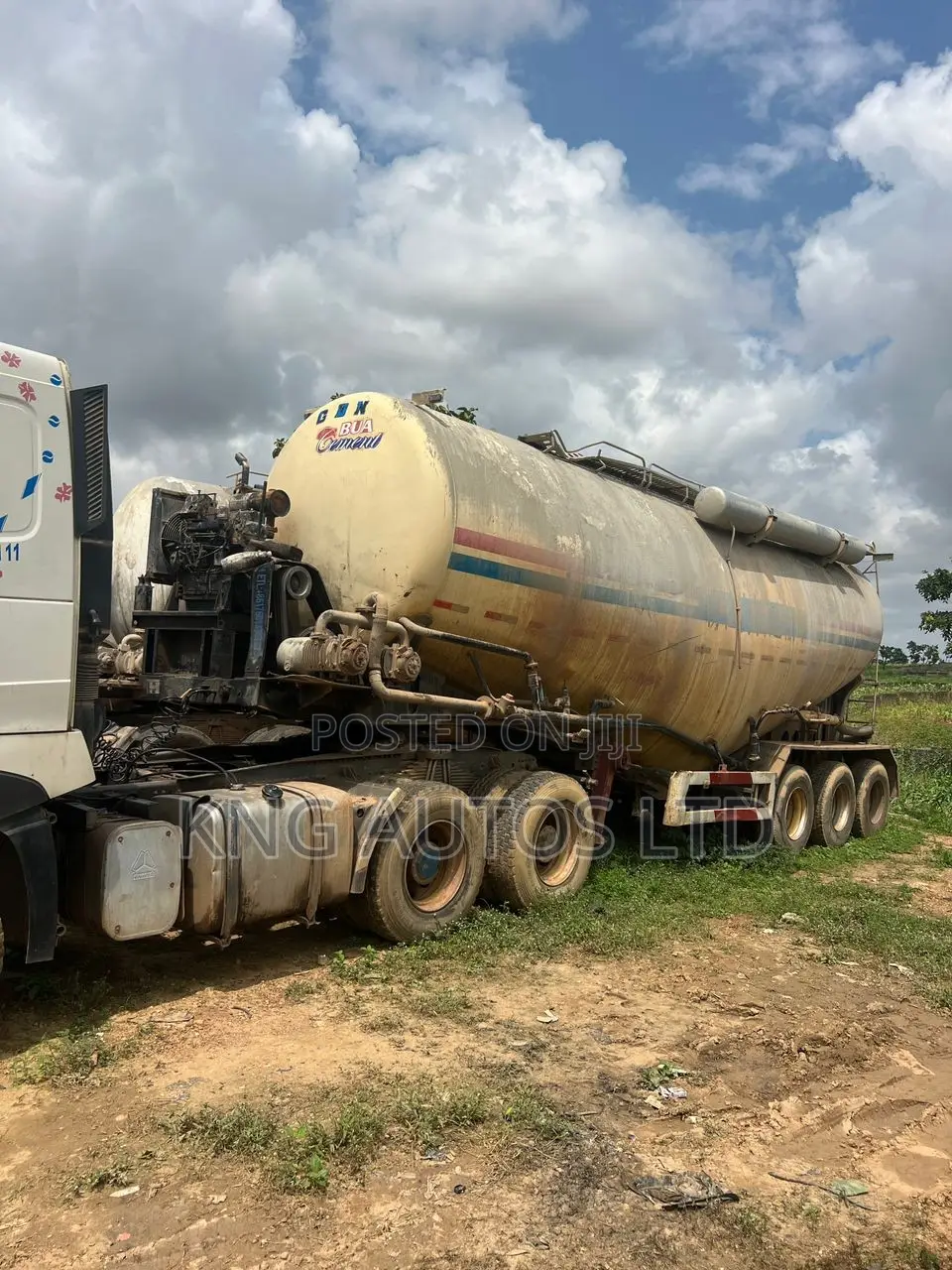 Cement Tanker Trailer Nigeria