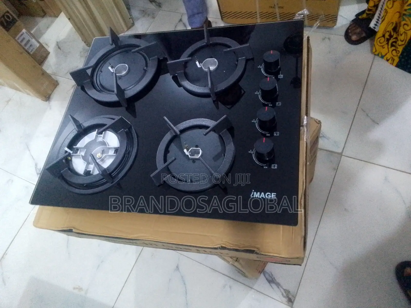 Image Hob – Built-in Gas Cooker With 4 Burners