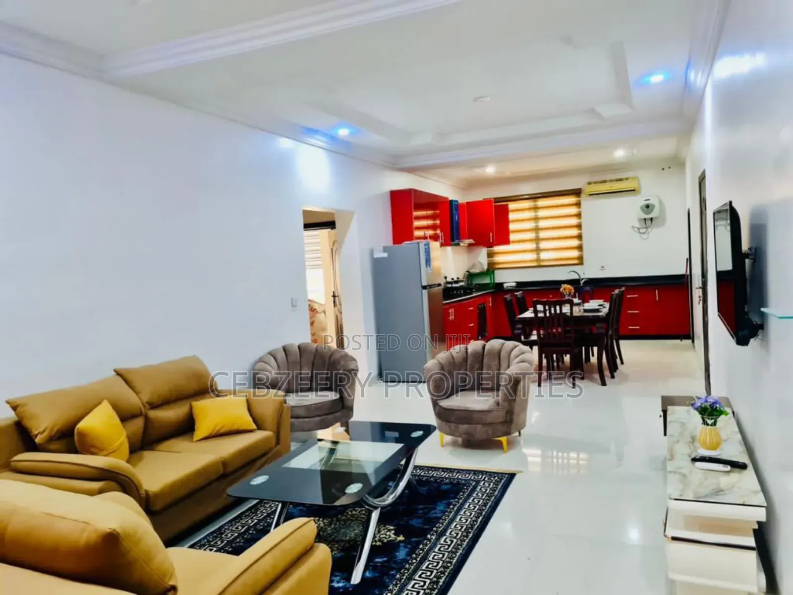 Furnished 3bdrm Apartment in Oregun for rent