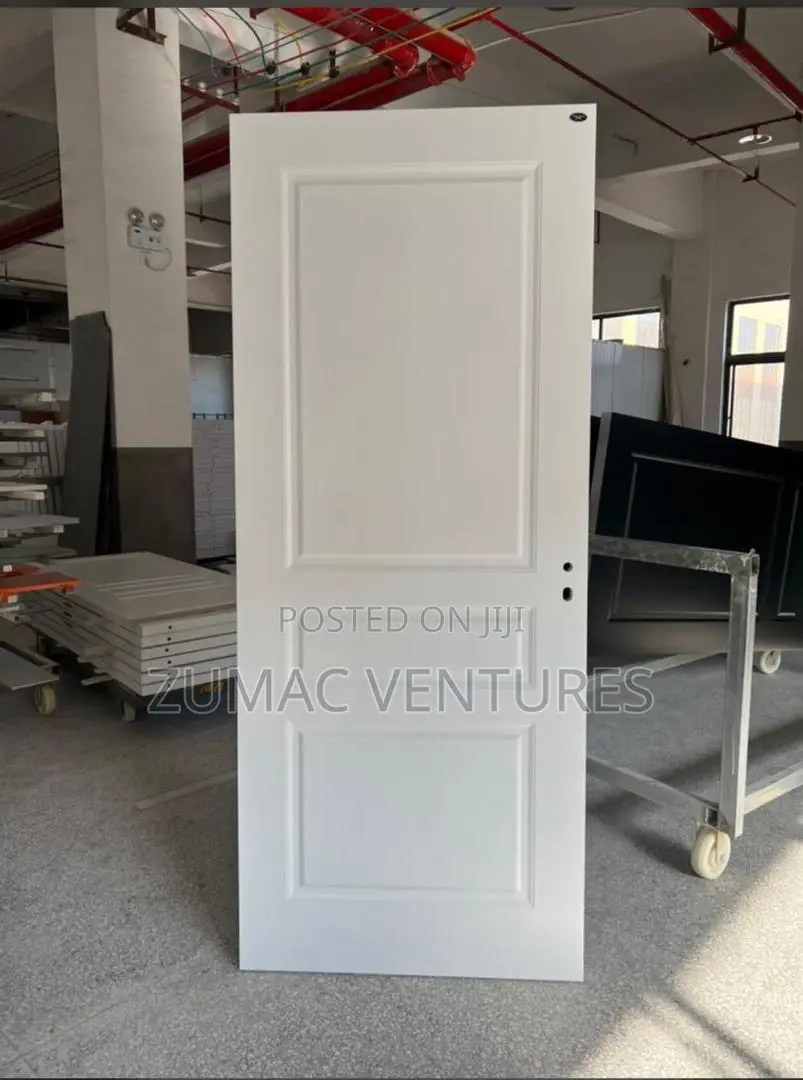 White Turkish Made Solid Hard Wood Door