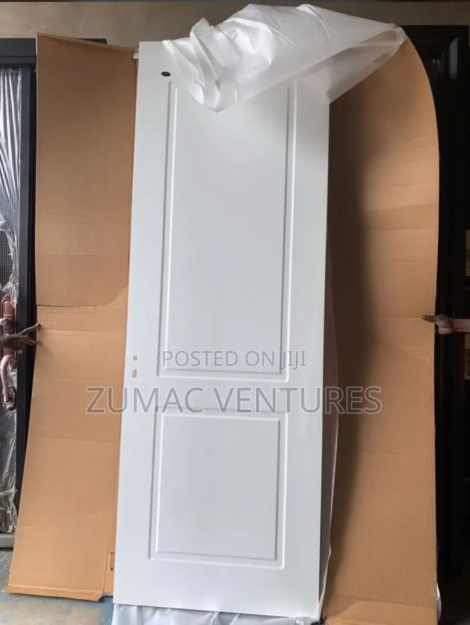 White Turkish Made Solid Hard Wood Door