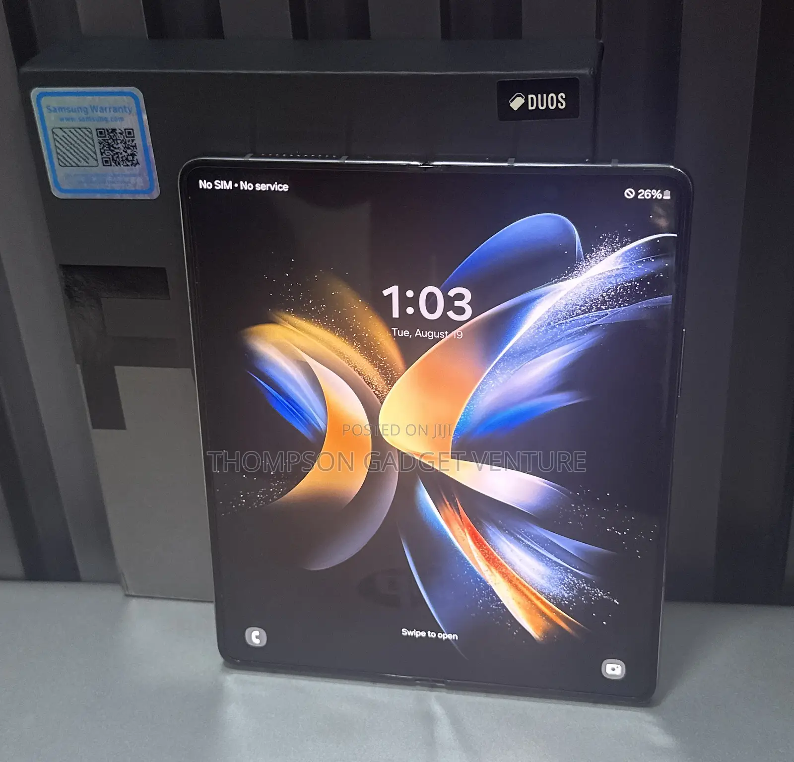 New Samsung Galaxy Z Fold4 512 GB Blue