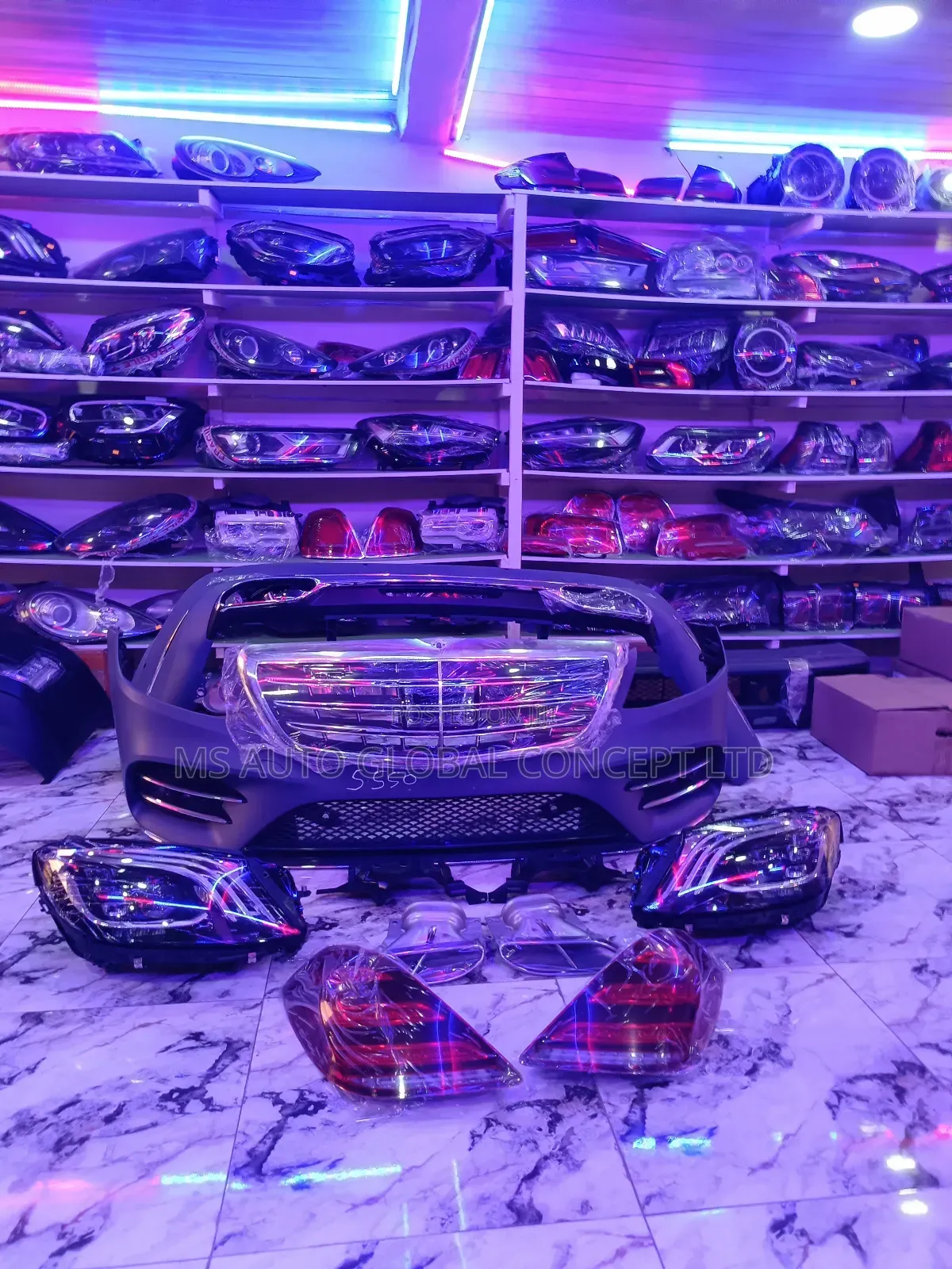 Mercedes Benz S Class S550 Body Kit