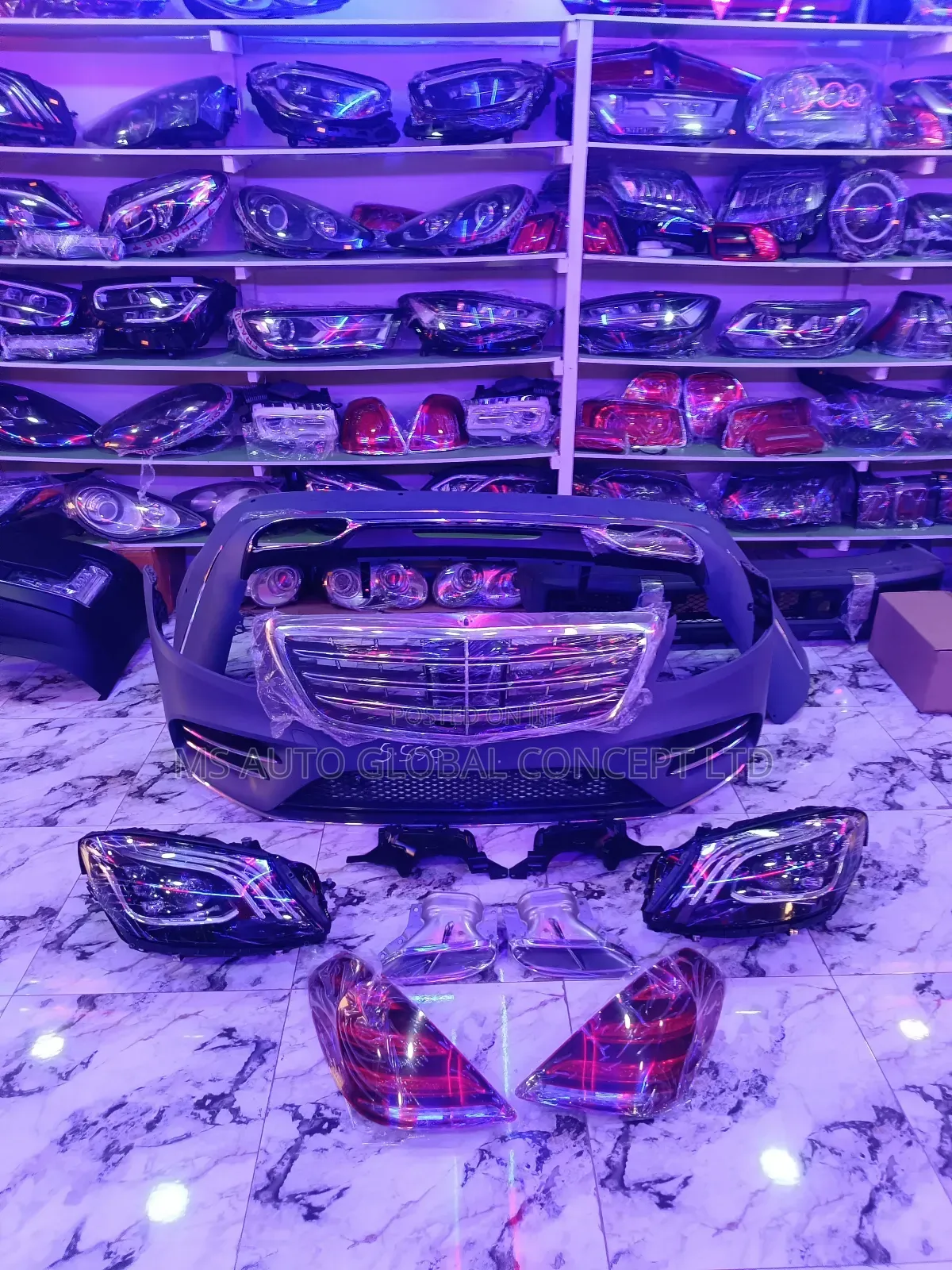 Mercedes Benz S Class S550 Body Kit