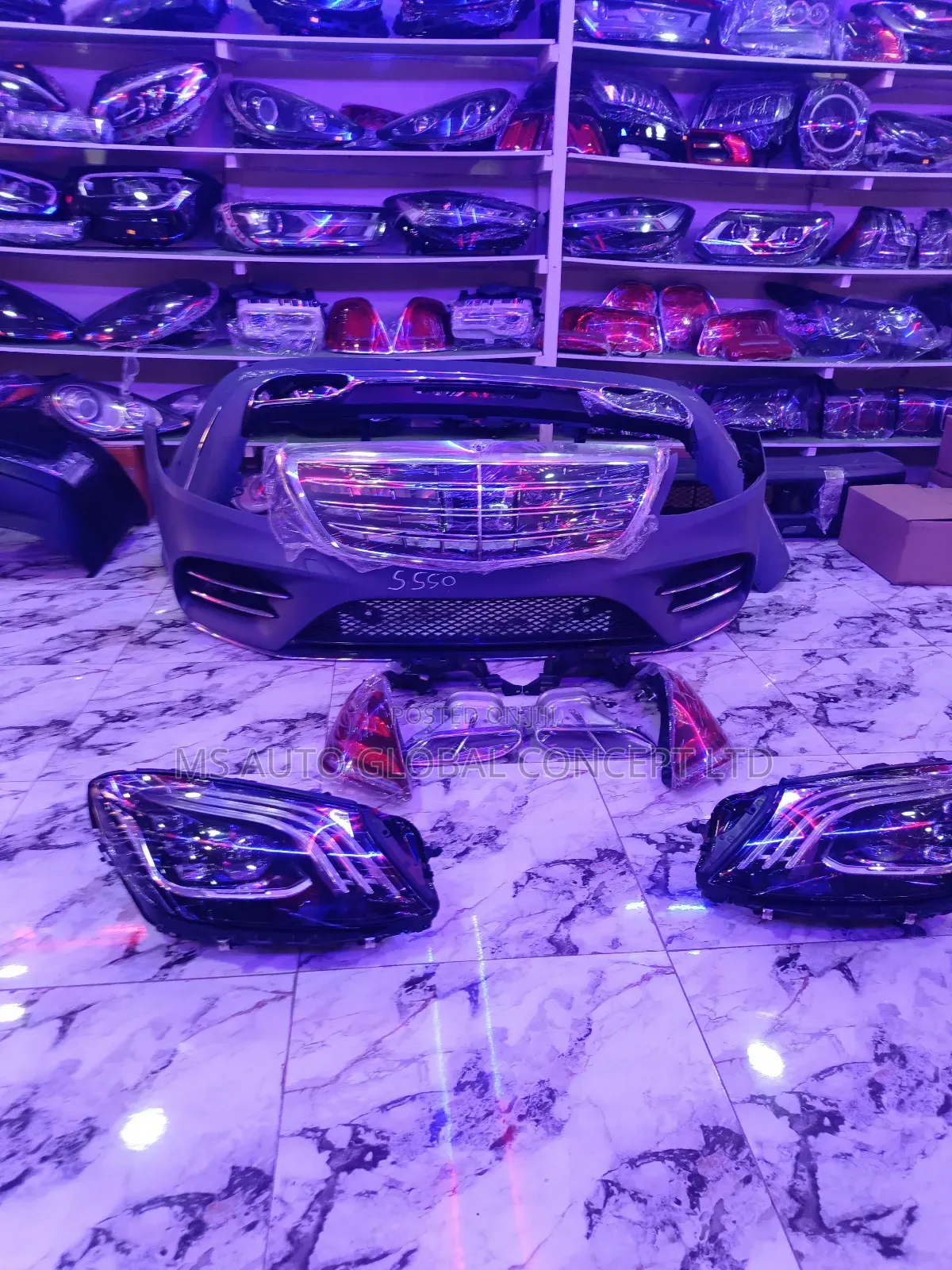 Mercedes Benz S Class S550 Body Kit
