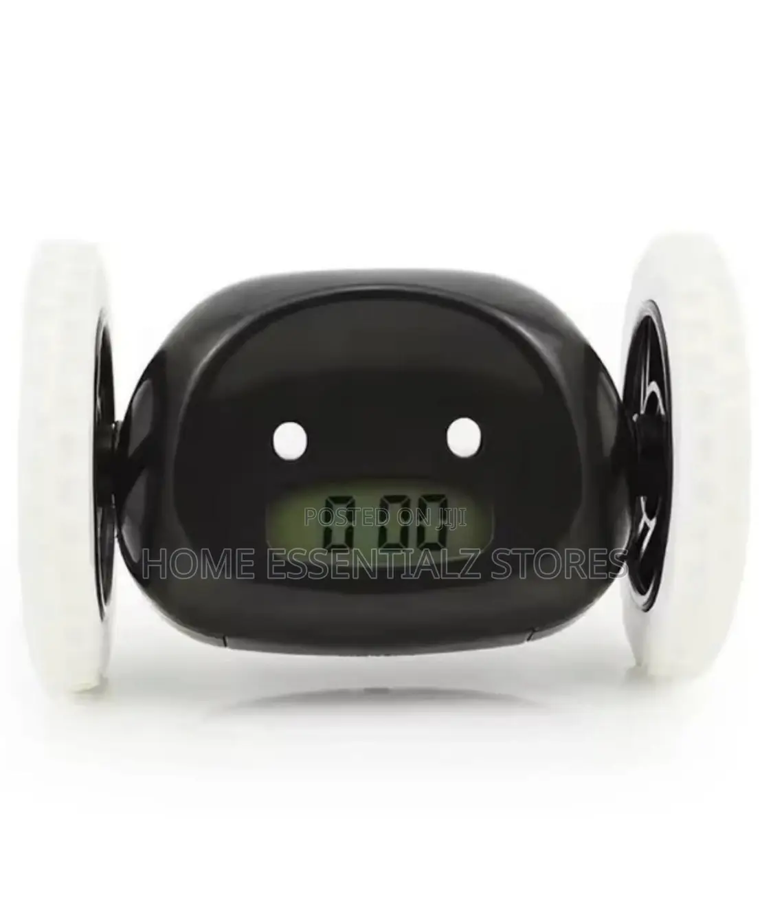 Digital Alarm Clock With Wheels - For Heavy Sleepers