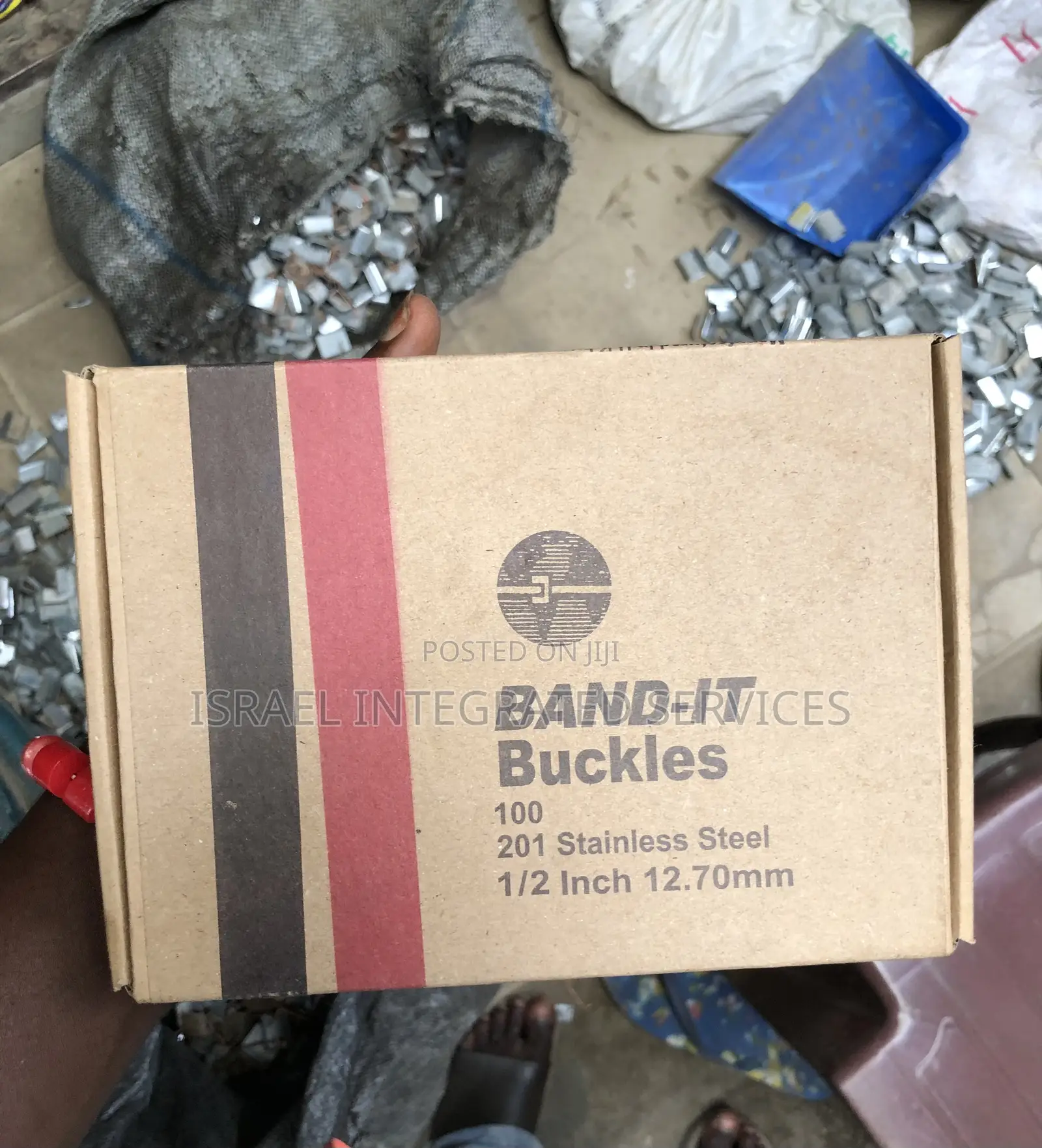 Band It Buckles (1/2inch 12.70mm) 100 201 Stainles Steel