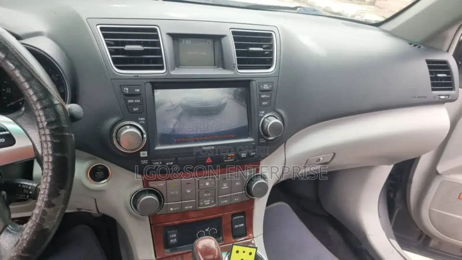 Toyota Highlander Limited 3.5l 4WD 2013 Gray