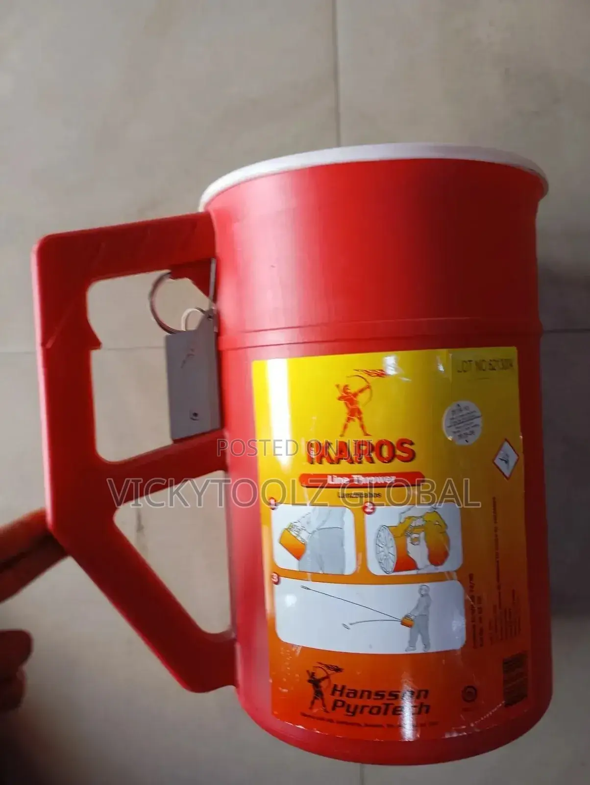 Ikaros Line Thrower Apparatus