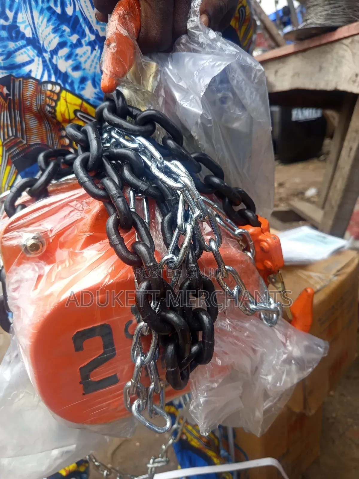 2ton Vital Chain Block by 3meter