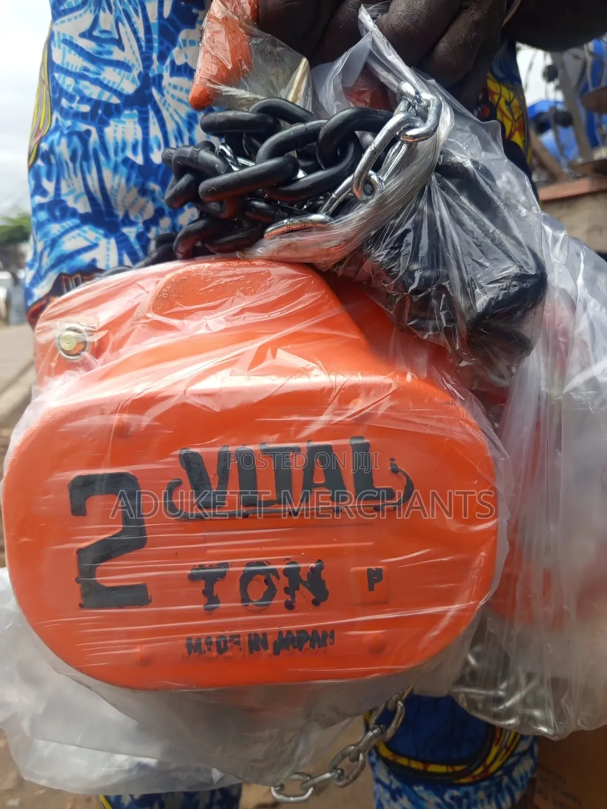 2ton Vital Chain Block by 3meter