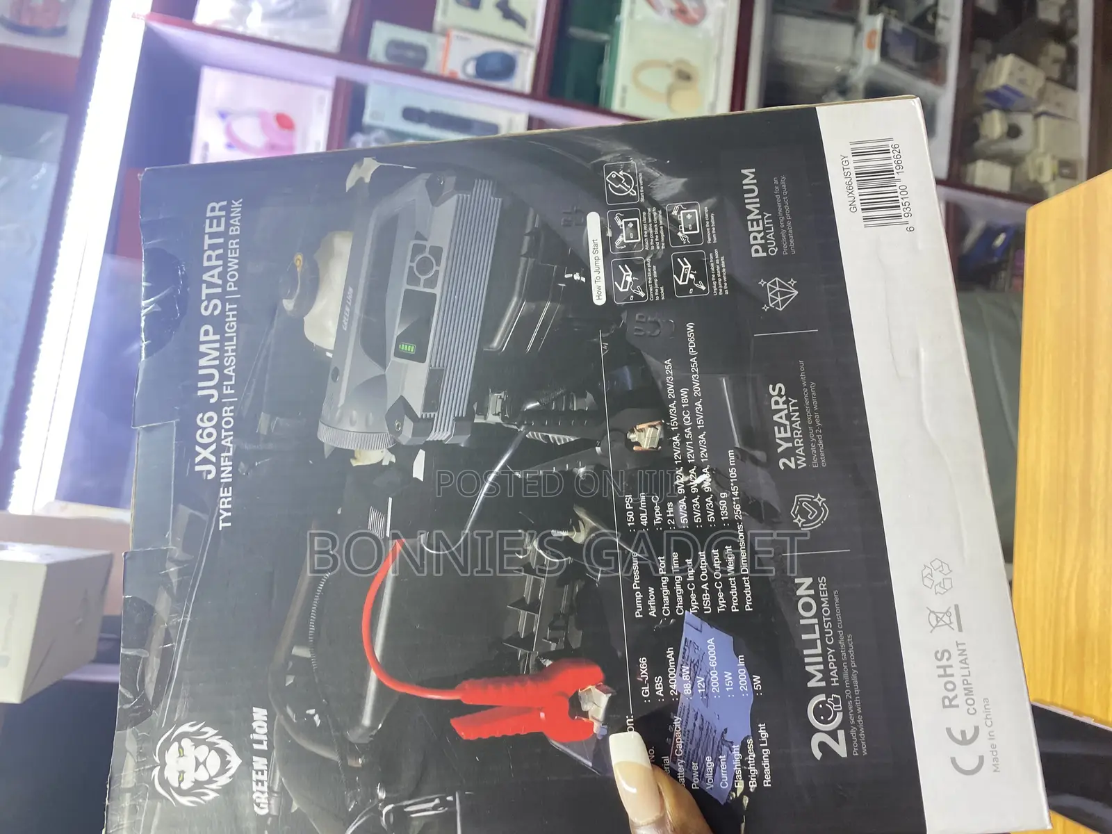 Greenlionjx66 Jump Starter