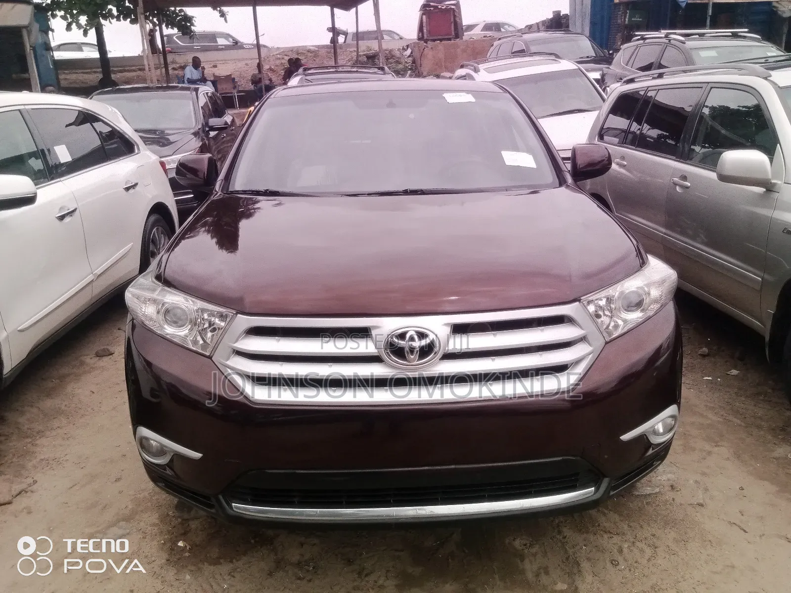 Toyota Highlander Limited 3.5l 4WD 2013 Maroon